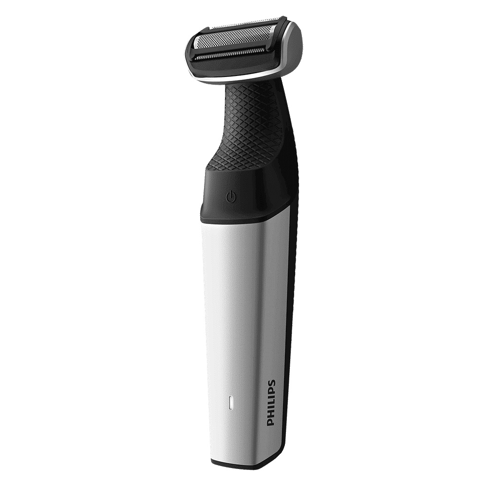 PHILIPS Bodygroom Series 5000 Rechargeable Cordless Body Groomer for Back, Body, Underarms, Intimate Areas for Men (60mins Runtime, Skin Protect Technology, Black & Silver)_5