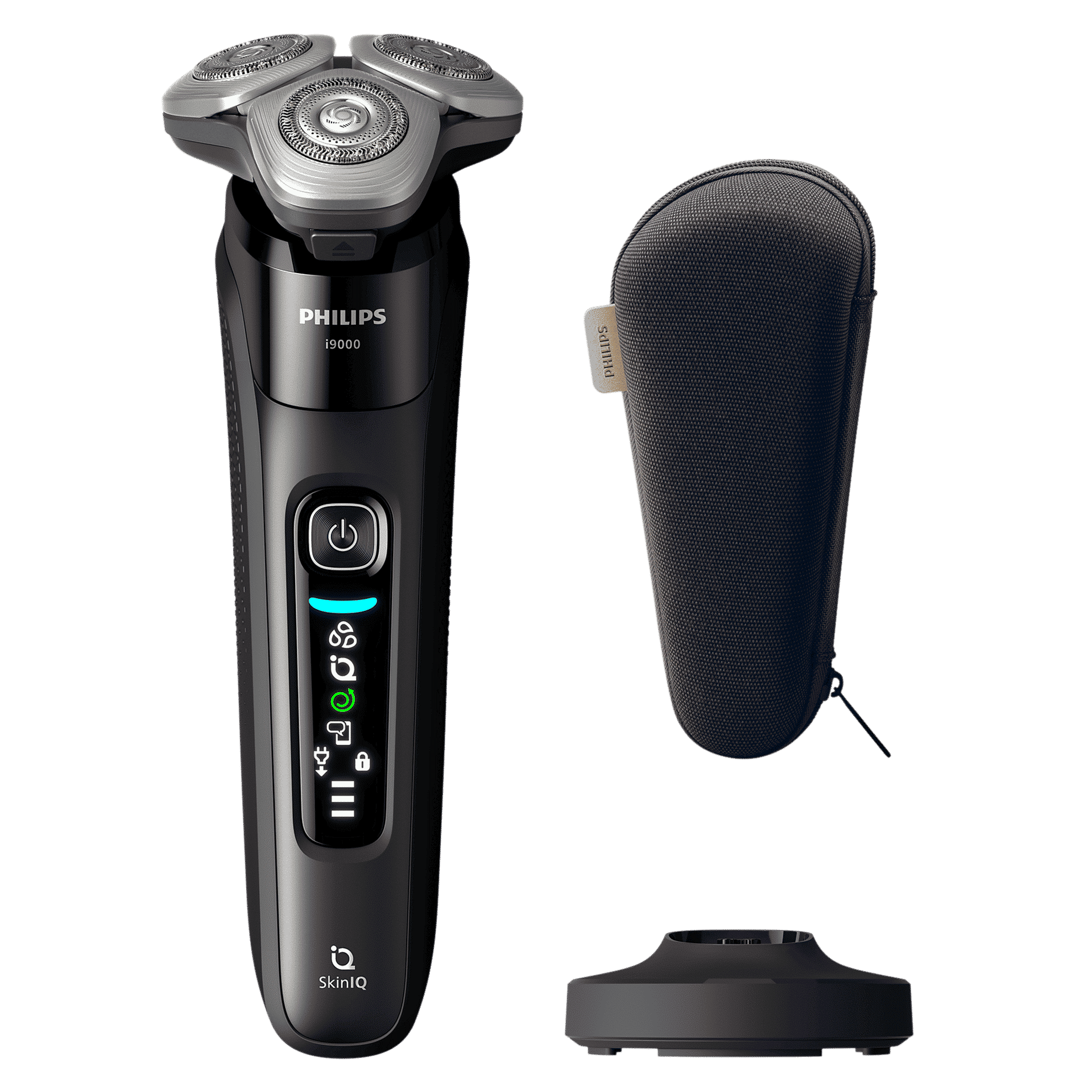 PHILIPS i9000 Rechargeable Cordless Shaver for Face for Men (50mins Runtime, SkinIQ Technology, Ink Black) PHILIPS i9000 Rechargeable Cordless Shaver for Face for Men (50mins Runtime, SkinIQ Technology, Ink Black)_1