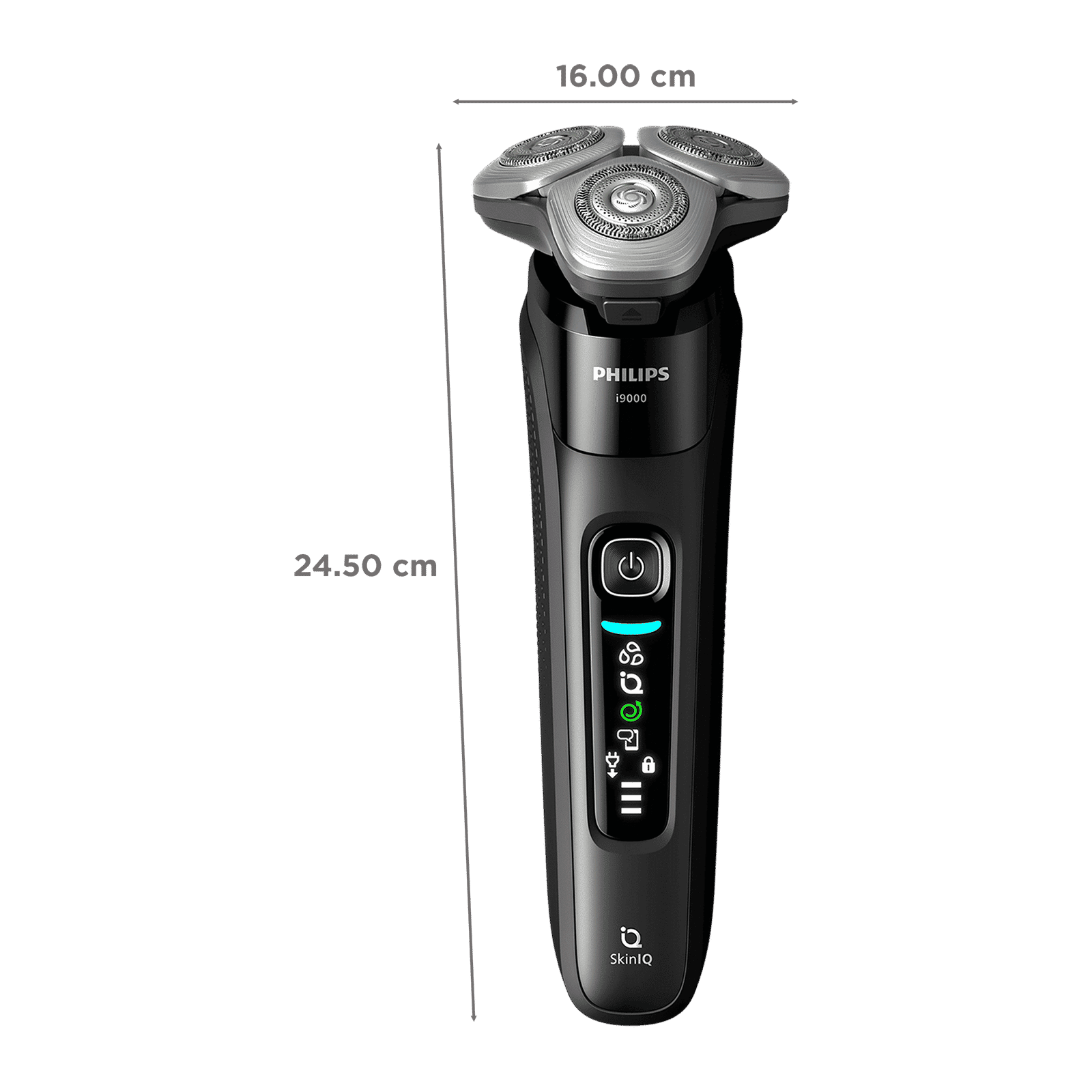 PHILIPS i9000 Rechargeable Cordless Shaver for Face for Men (50mins Runtime, SkinIQ Technology, Ink Black) PHILIPS i9000 Rechargeable Cordless Shaver for Face for Men (50mins Runtime, SkinIQ Technology, Ink Black)_2