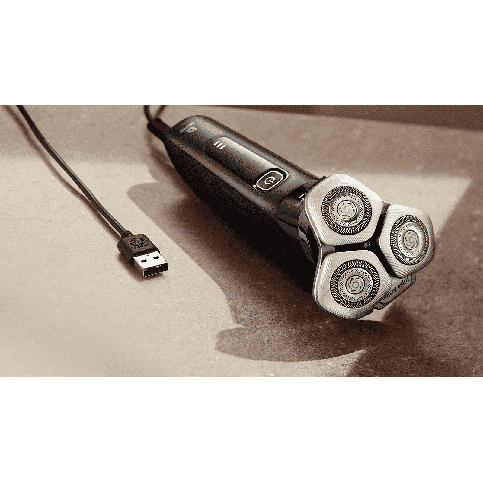 PHILIPS i9000 Rechargeable Cordless Shaver for Face for Men (50mins Runtime, SkinIQ Technology, Ink Black) PHILIPS i9000 Rechargeable Cordless Shaver for Face for Men (50mins Runtime, SkinIQ Technology, Ink Black)_5