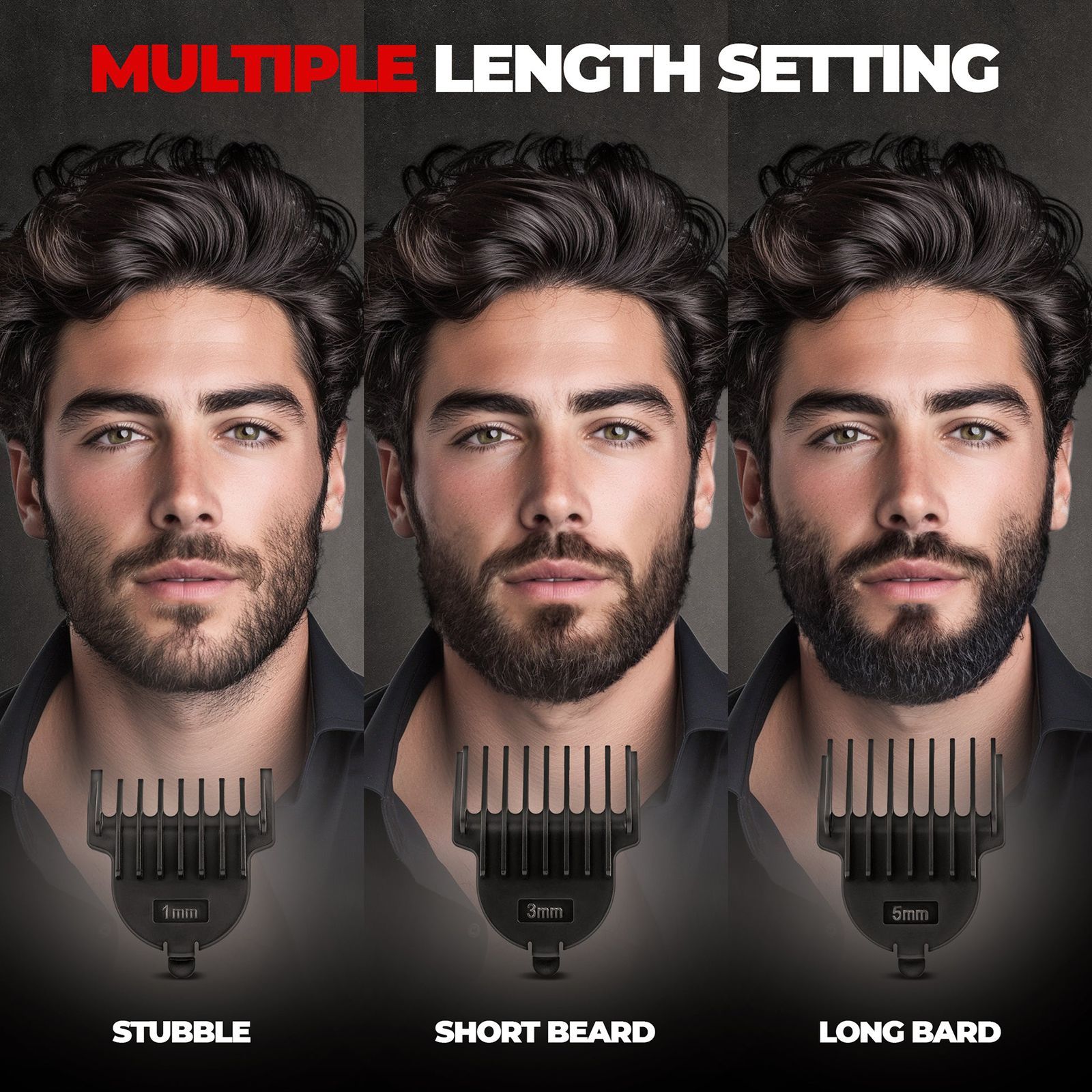 BEARDO Ape-X Prime 3-in-1 Rechargeable Cordless Multipurpose Trimmer for Beard, Face, Nose & Ear for Men (120mins Runtime, Advanced Blade Technology, Black) BEARDO Ape-X Prime 3-in-1 Rechargeable Cordless Multipurpose Trimmer for Beard, Face, Nose & Ear for Men (120mins Runtime, Advanced Blade Technology, Black)_12