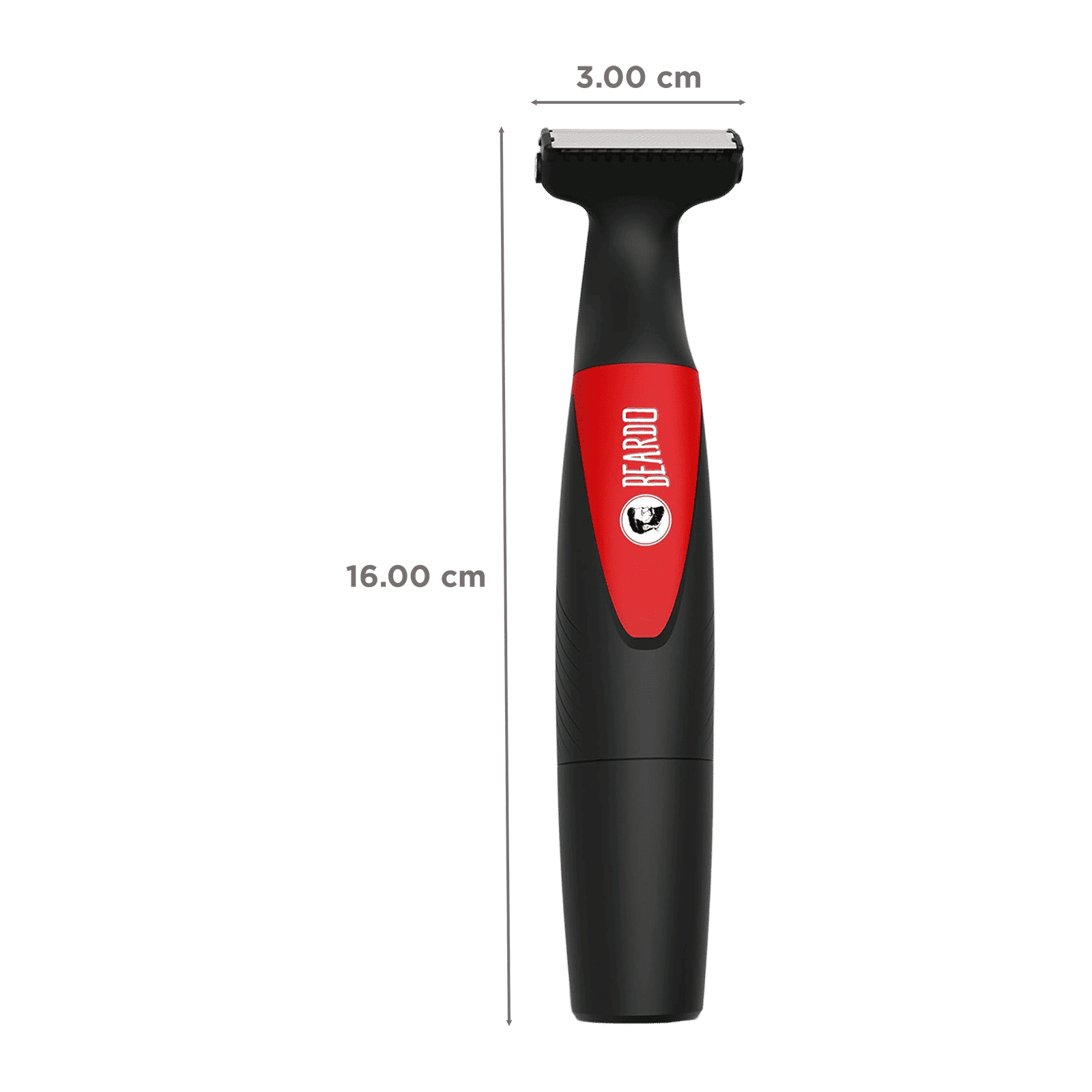 BEARDO I-Blade Rechargeable Cordless Wet & Dry Trimmer for Beard, Body, Hair & Intimate Areas with 4 Length Settings for Men (120 mins Runtime, Fast Charging, Black)_2