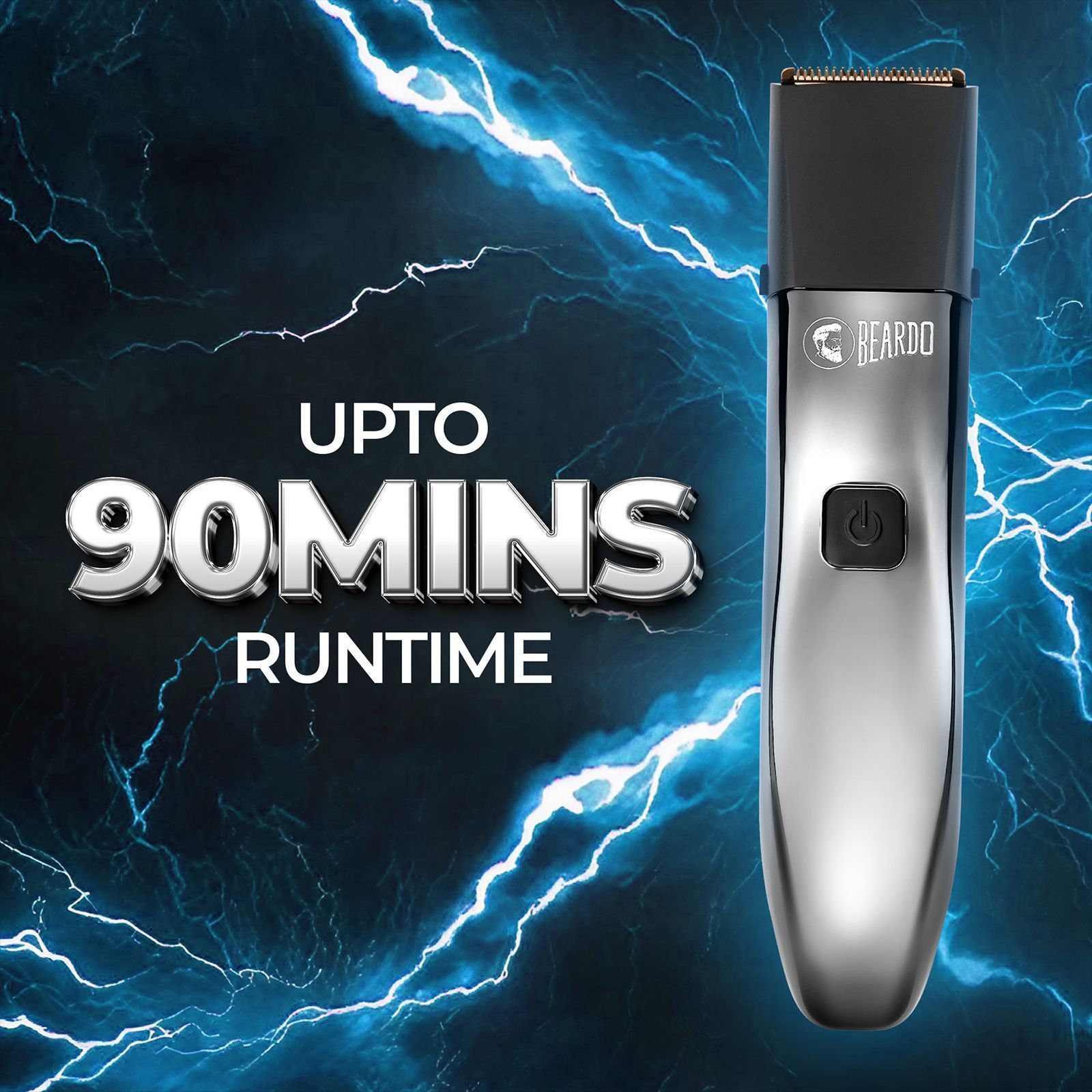 BEARDO Chrome Beast 8-in-1 Rechargeable Cordless Grooming Kit for Face, Nose & Ear, Beard & Moustche, Intimate Area, Head & Body for Men (90mins Runtime, Sleek Grooming Station, Black) BEARDO Chrome Beast 8-in-1 Rechargeable Cordless Grooming Kit for Face, Nose & Ear, Beard & Moustche, Intimate Area, Head & Body for Men (90mins Runtime, Sleek Grooming Station, Black)_15