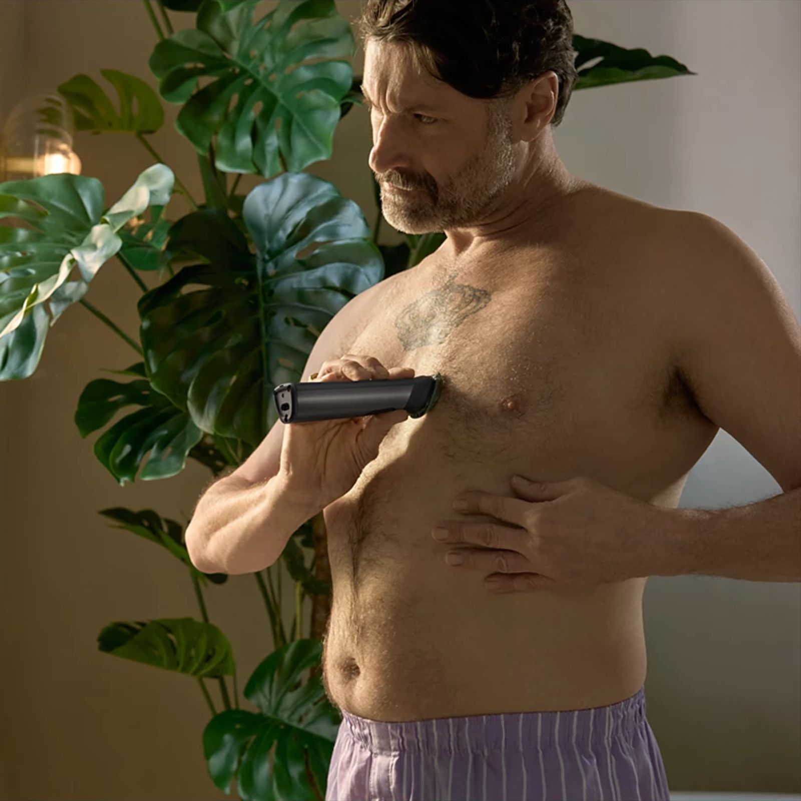 Philips 7000 Series 13-in-1 Rechargeable Cordless Multipurpose Trimmer for Head, Body, Face & Intimate Areas for Men (120min Runtime, BeardSense Technology, Grey)_4