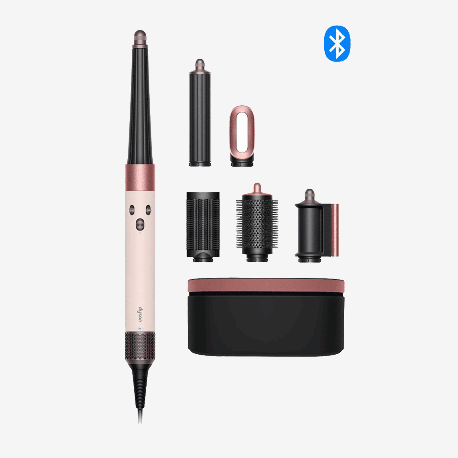 Dyson Airwrap id 6-in-1 Multi Styler & Dryer with Bluetooth Enabled (Conical Barrel, Ceramic Pink and Rose Gold)_1
