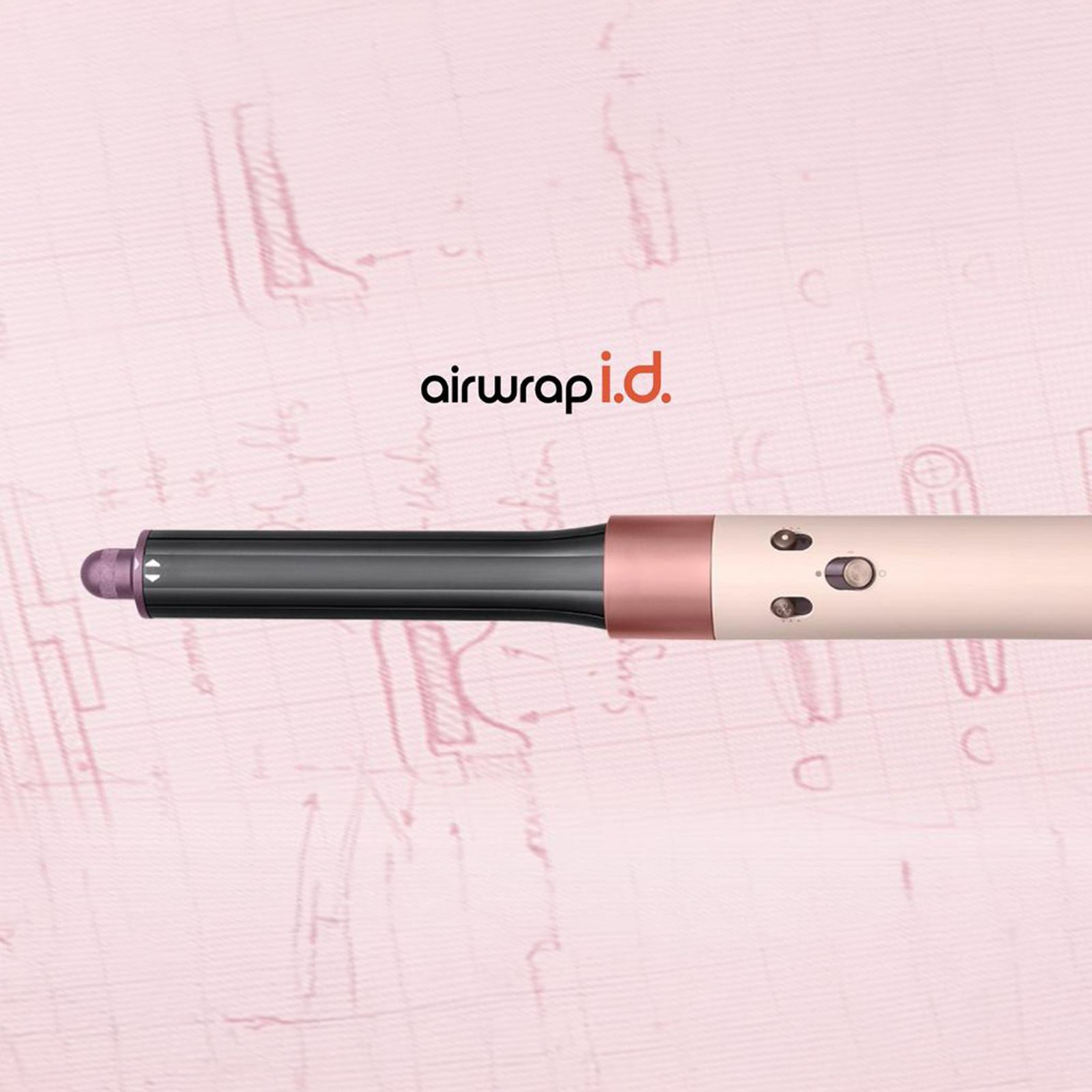 Dyson Airwrap id 6-in-1 Multi Styler & Dryer with Bluetooth Enabled (Conical Barrel, Ceramic Pink and Rose Gold)_2