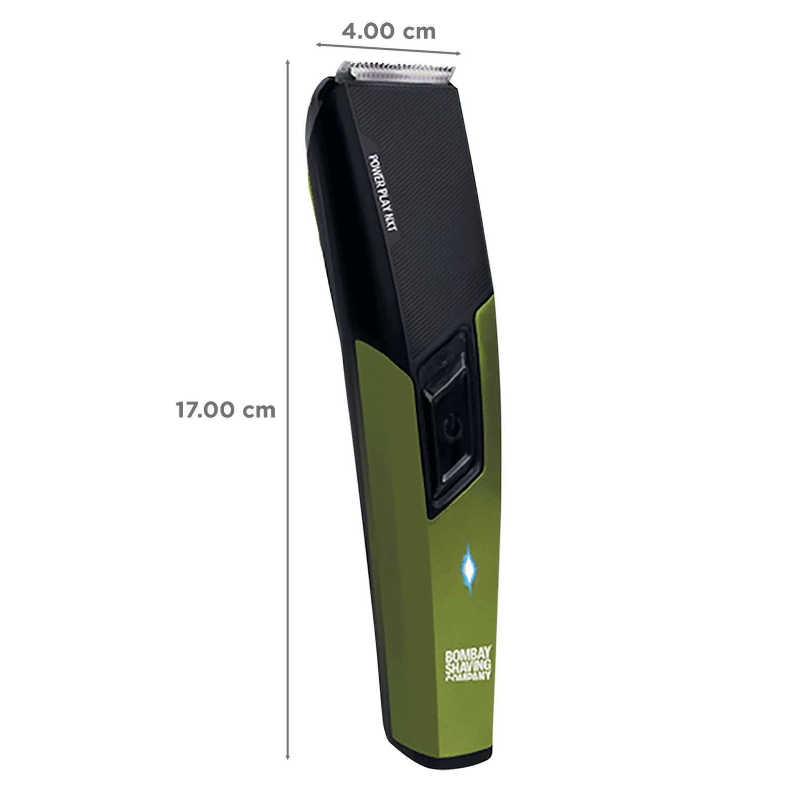 Bombay Shaving Company Power Play Nxt Rechargeable Cordless Dry Trimmer for Beard & Moustache with 6 Length Settings for Men (90mins Runtime, Self Sharpening Blades, Green) Bombay Shaving Company Power Play Nxt Rechargeable Cordless Dry Trimmer for Beard & Moustache with 6 Length Settings for Men (90mins Runtime, Self Sharpening Blades, Green)_2