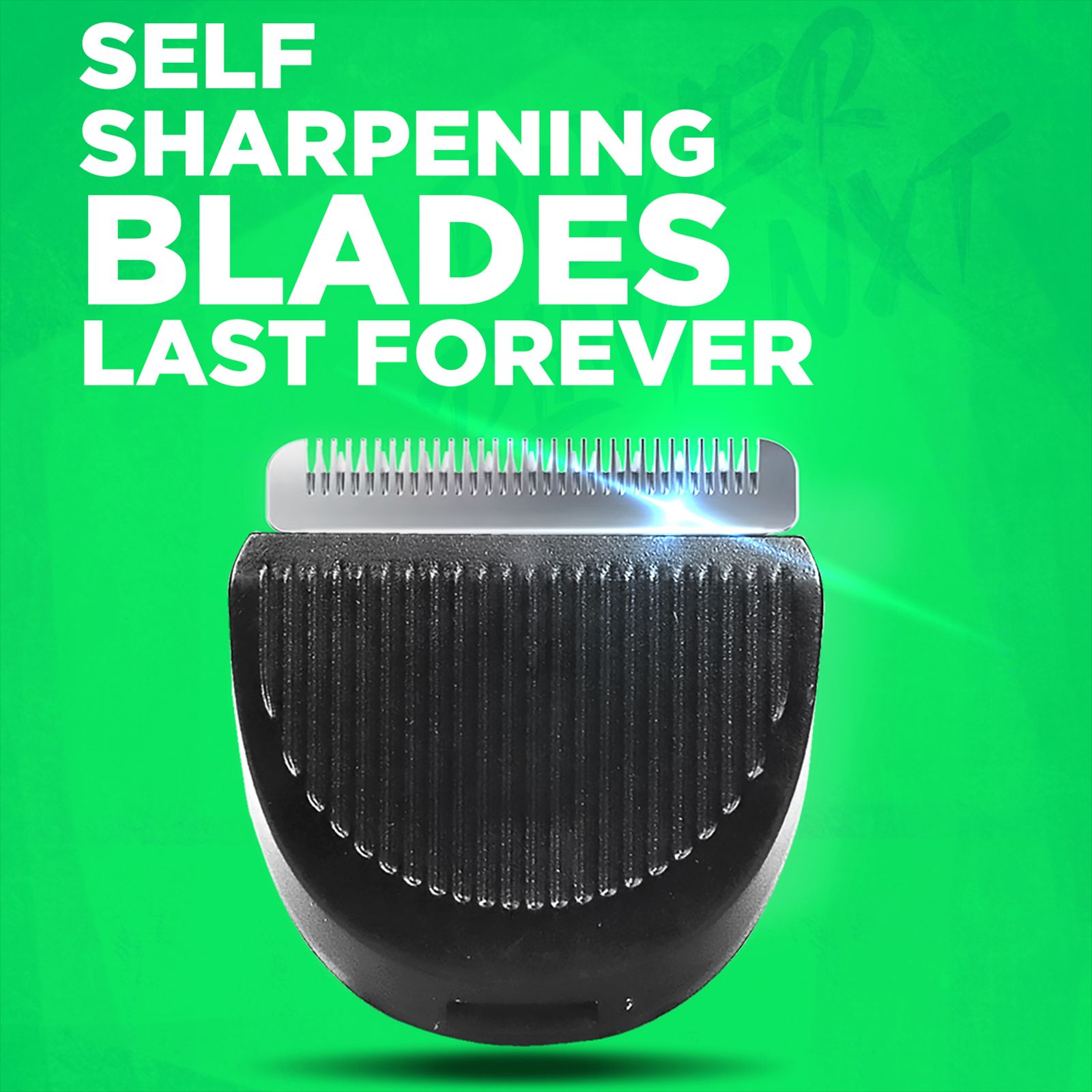 Bombay Shaving Company Power Play Nxt Rechargeable Cordless Dry Trimmer for Beard & Moustache with 6 Length Settings for Men (90mins Runtime, Self Sharpening Blades, Green)_6