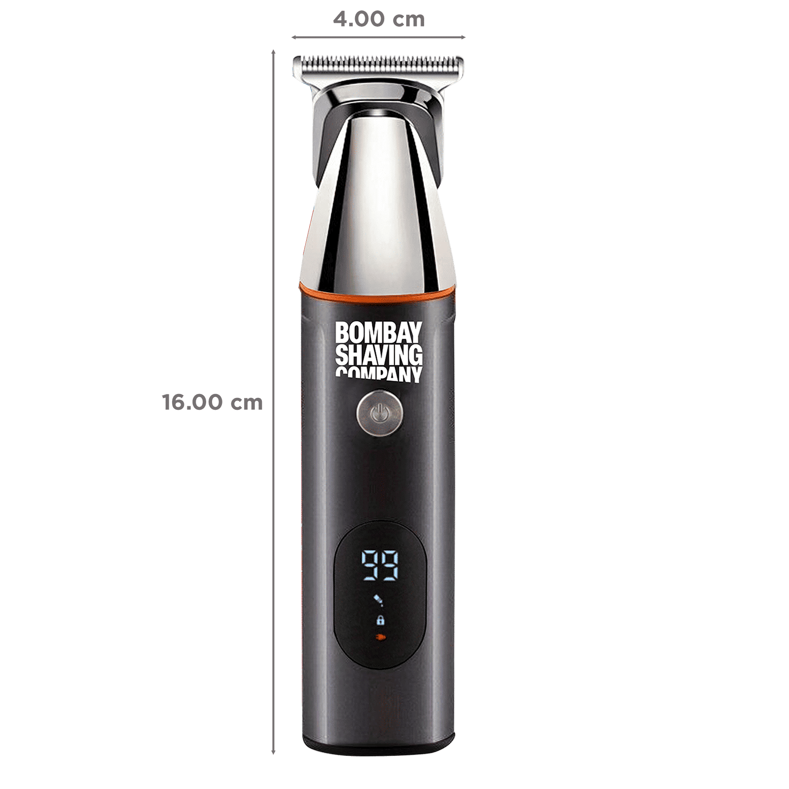 Bombay Shaving Company Rechargeable Cordless Multipurpose Trimmer for Beard, Body, Intimate Areas, Shave, Nose & Ear for Men (90min Runtime, IPX6 Waterproof, Grey) Bombay Shaving Company Rechargeable Cordless Multipurpose Trimmer for Beard, Body, Intimate Areas, Shave, Nose & Ear for Men (90min Runtime, IPX6 Waterproof, Grey)_3