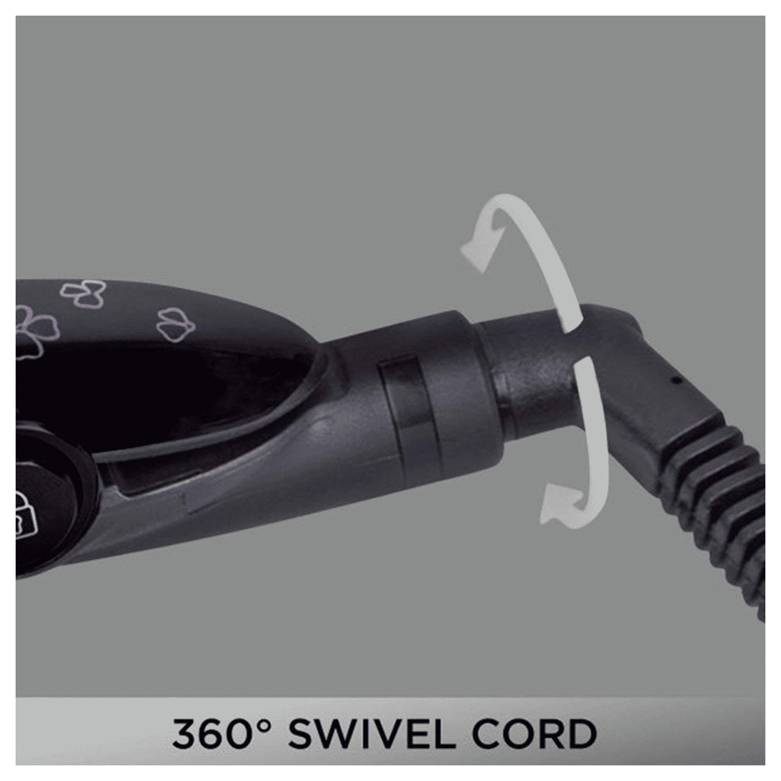 VEGA Adore Hair Straightener with Easy Lock System (Ceramic Plates, Black & Pink)_7