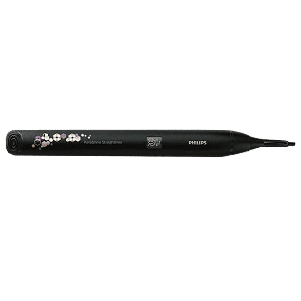 PHILIPS KeraShine Hair Straightener with Split Stop Technology (Ceramic Coated Plates, Black)_6