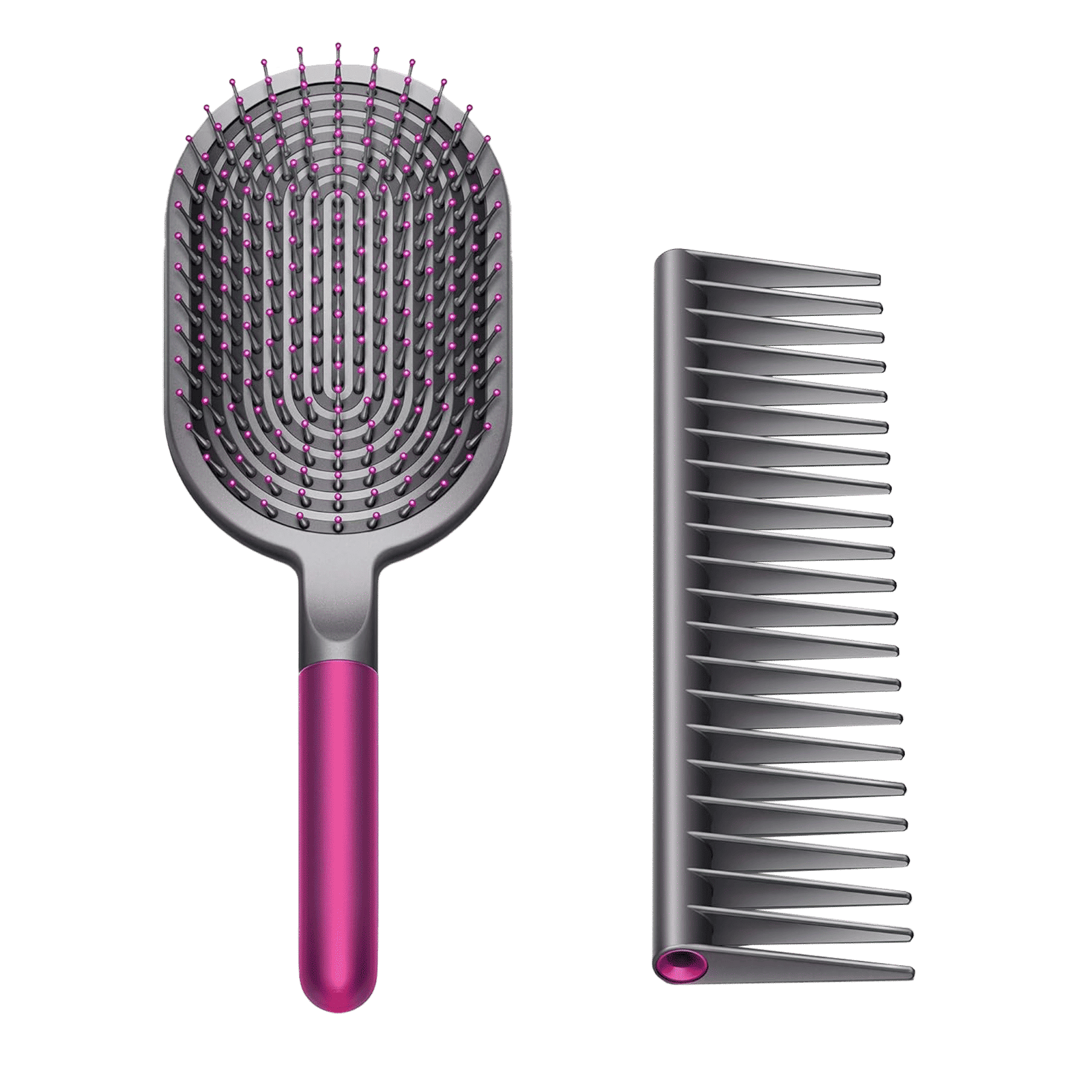 dyson Supersonic Hair Styler with Tooth Flexibility (Low Friction Glide, Black & Pink)_1