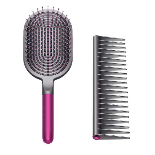 dyson Supersonic Hair Styler with Tooth Flexibility (Low Friction Glide,  Black Pink)