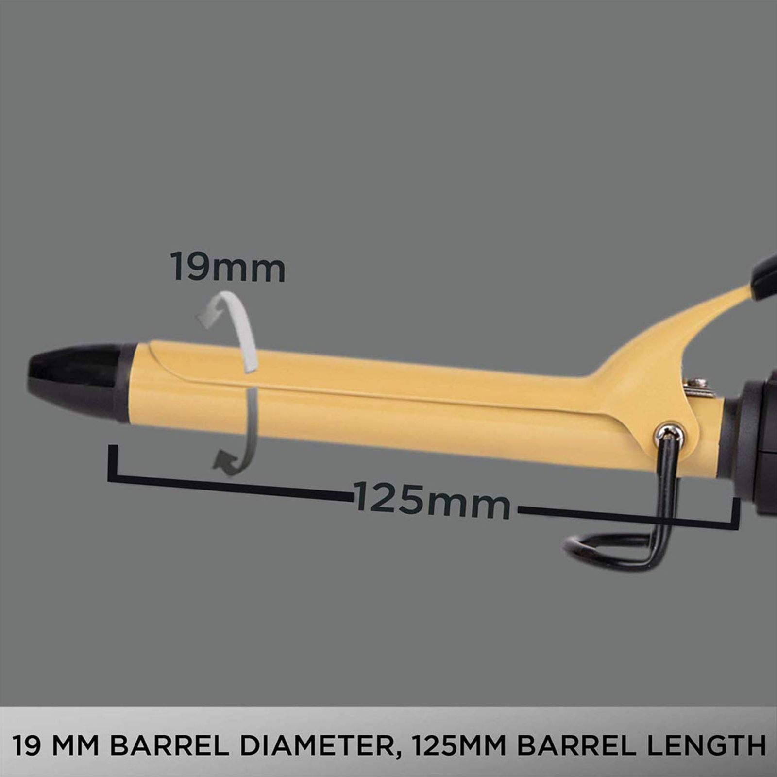 VEGA Ease Hair Styler with Ceramic Coating Technology (Cool Insulated Tip, Gold & Black)_6