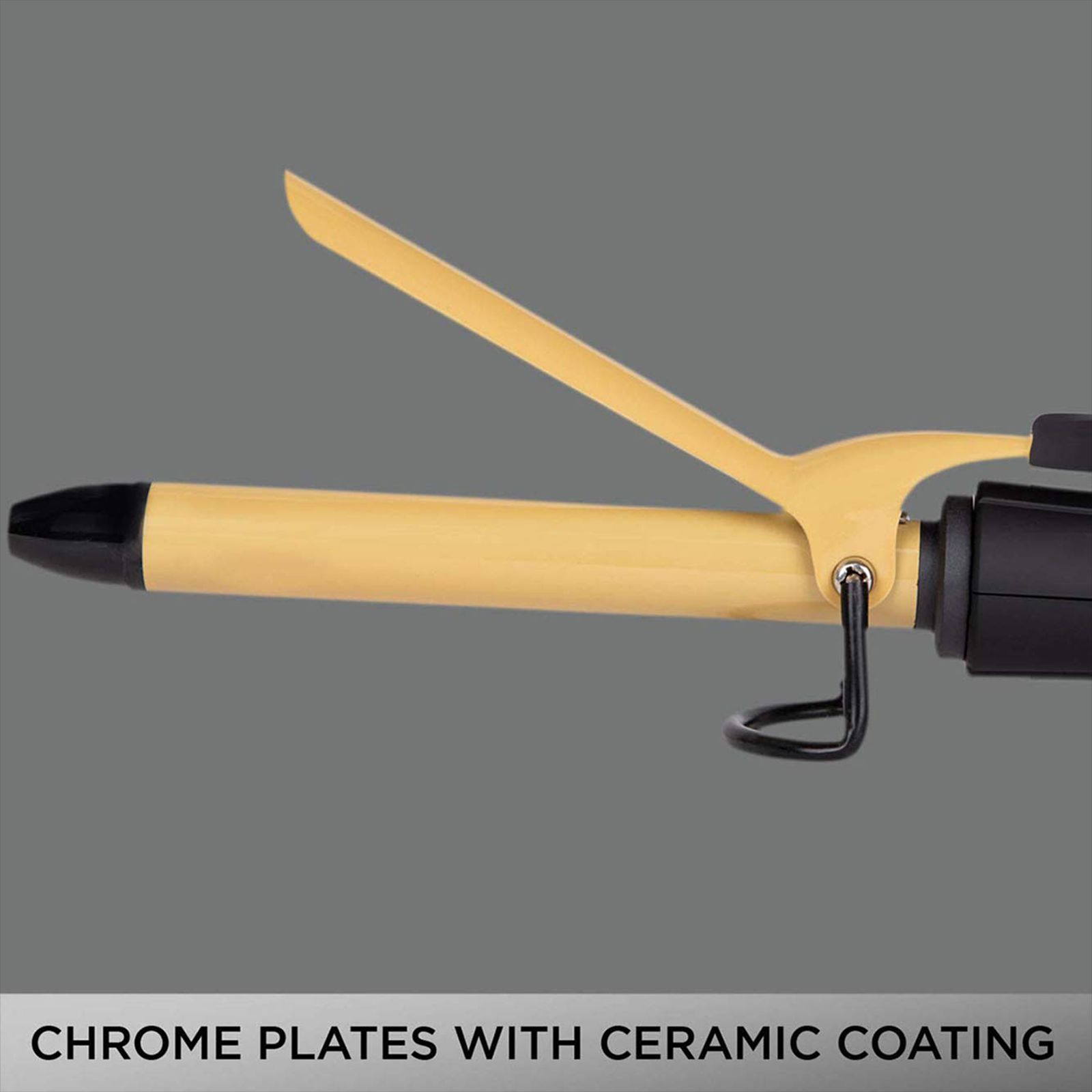 VEGA Ease Hair Styler with Ceramic Coating Technology (Cool Insulated Tip, Gold & Black)_7