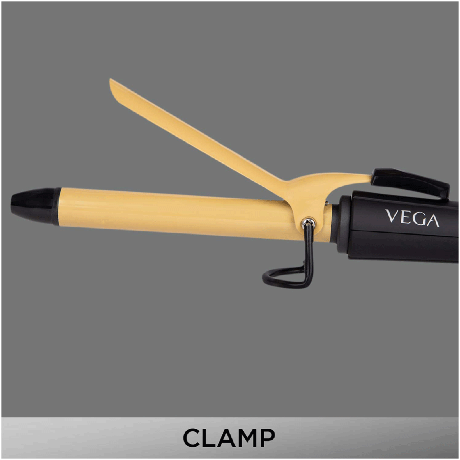 VEGA Ease Hair Styler with Ceramic Coating Technology (Cool Insulated Tip, Gold & Black)_8