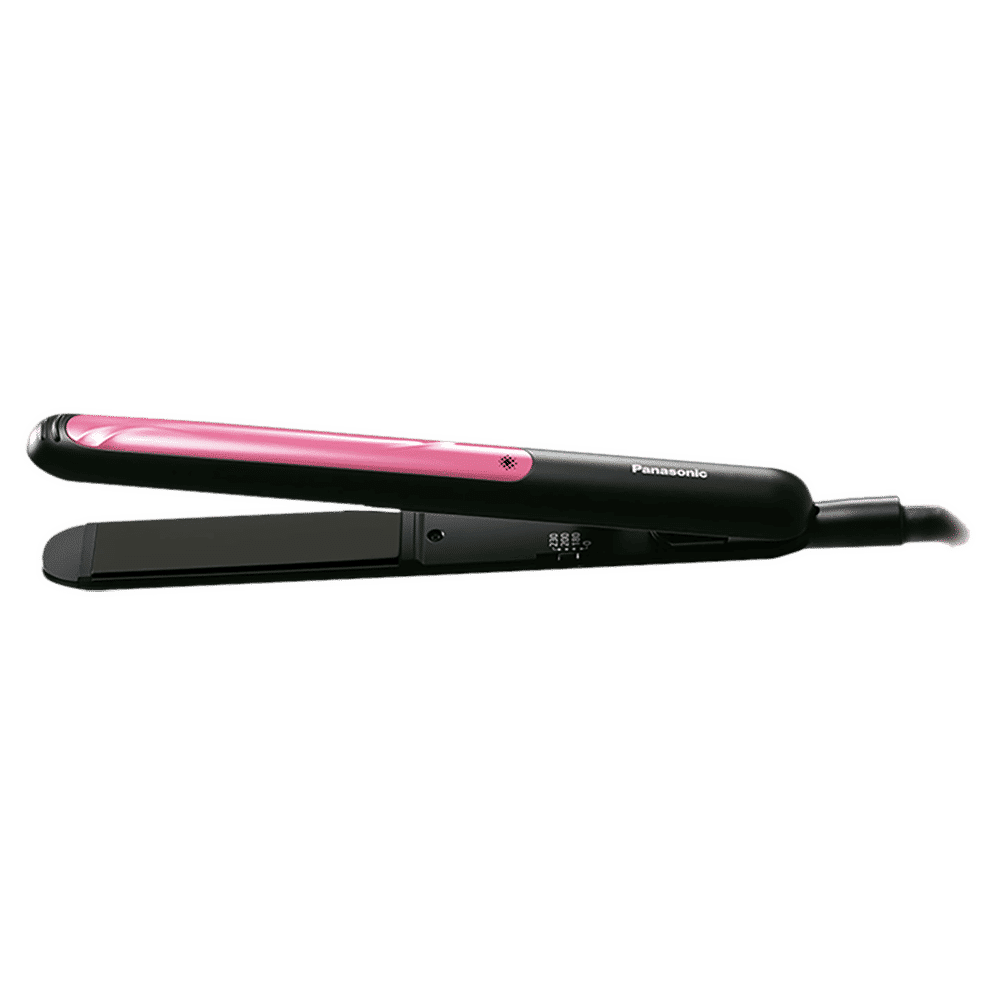 Panasonic EH-HV21-K62B Hair Straightener with 3 Temperature Settings (Keratin and Botanical Oil Infused Ceramic Plates, Black)_9