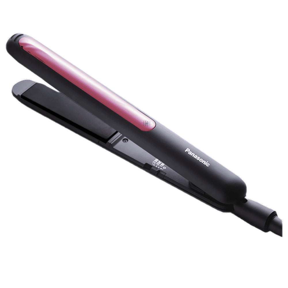 Panasonic EH-HV21-K62B Hair Straightener with 3 Temperature Settings (Keratin and Botanical Oil Infused Ceramic Plates, Black)_5