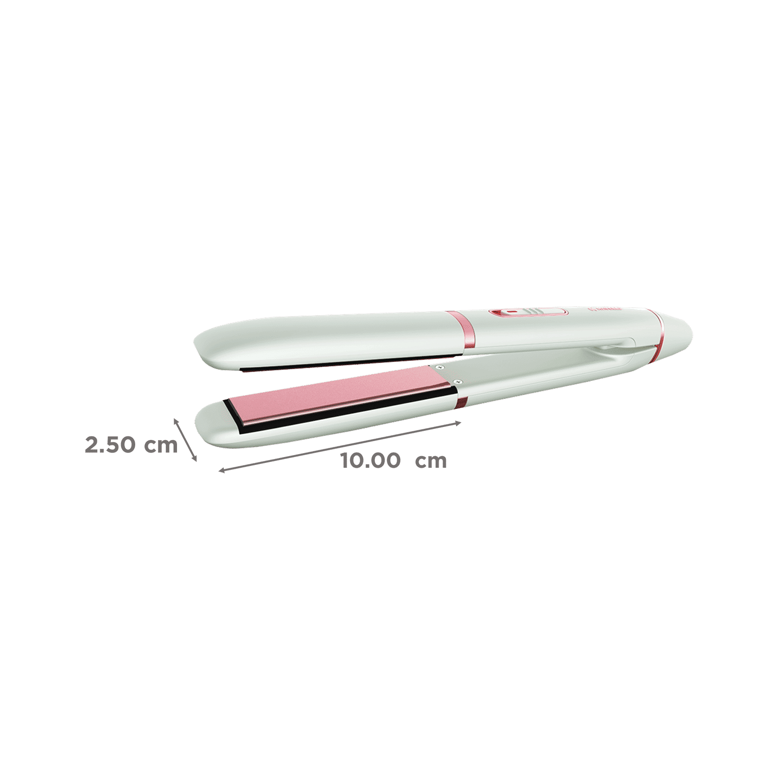 HAVELLS HS4109 Hair Straightener with LED Indicator (Floating Ceramic Coated Plates, White)_2
