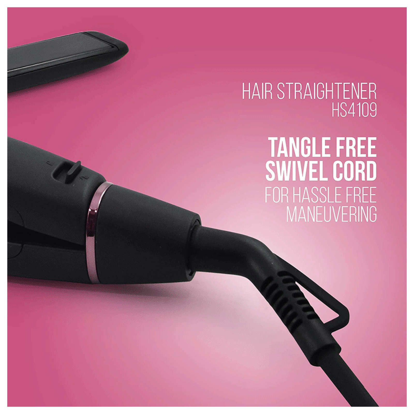 HAVELLS HS4109 Hair Straightener with LED Indicator (Floating Ceramic Coated Plates, Black)_7