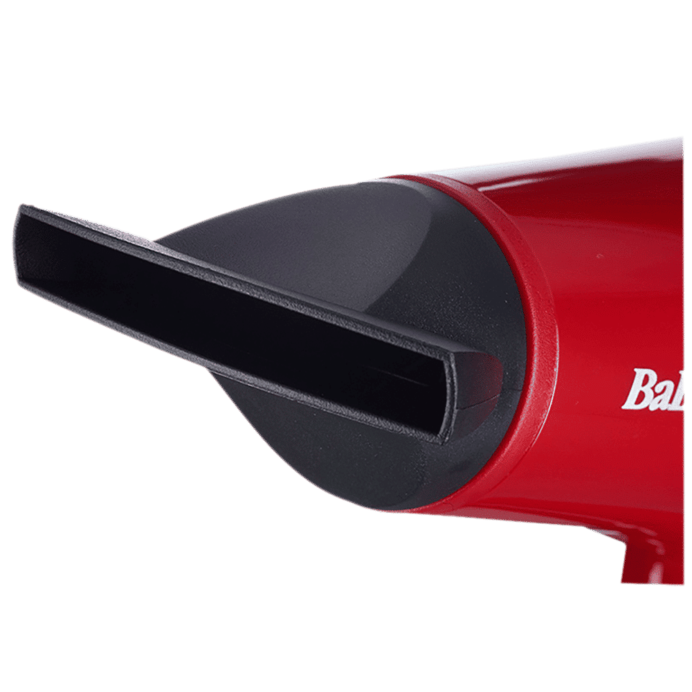 BaByliss D302RE Hair Dryer with 3 Heat Settings (Narrow Centre Nozzle, Red)_3