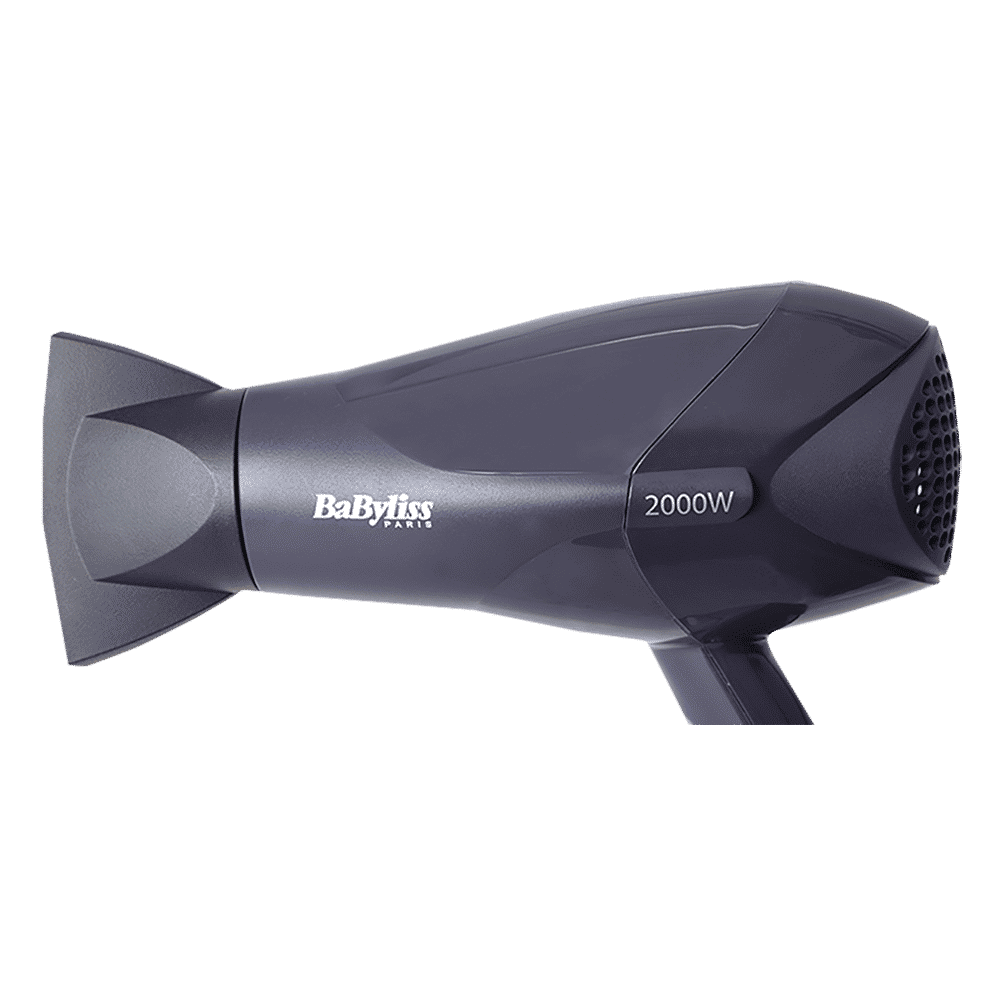 BaByliss D212E Hair Dryer with 2 Heat Settings and Cool Shot (Fast Drying, Black)_3