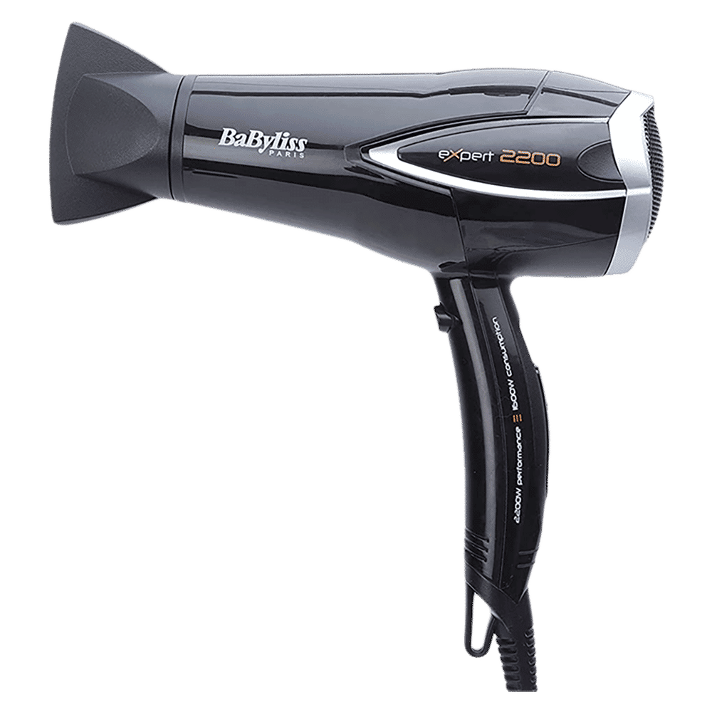 BaByliss D342E Hair Dryer with 3 Heat Settings ((Energy Saving, Black)_1