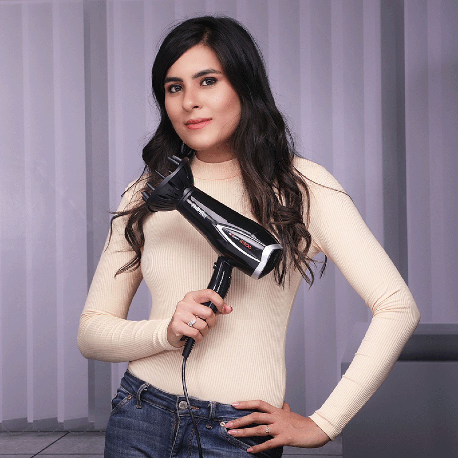 BaByliss D342E Hair Dryer with 3 Heat Settings ((Energy Saving, Black)_9