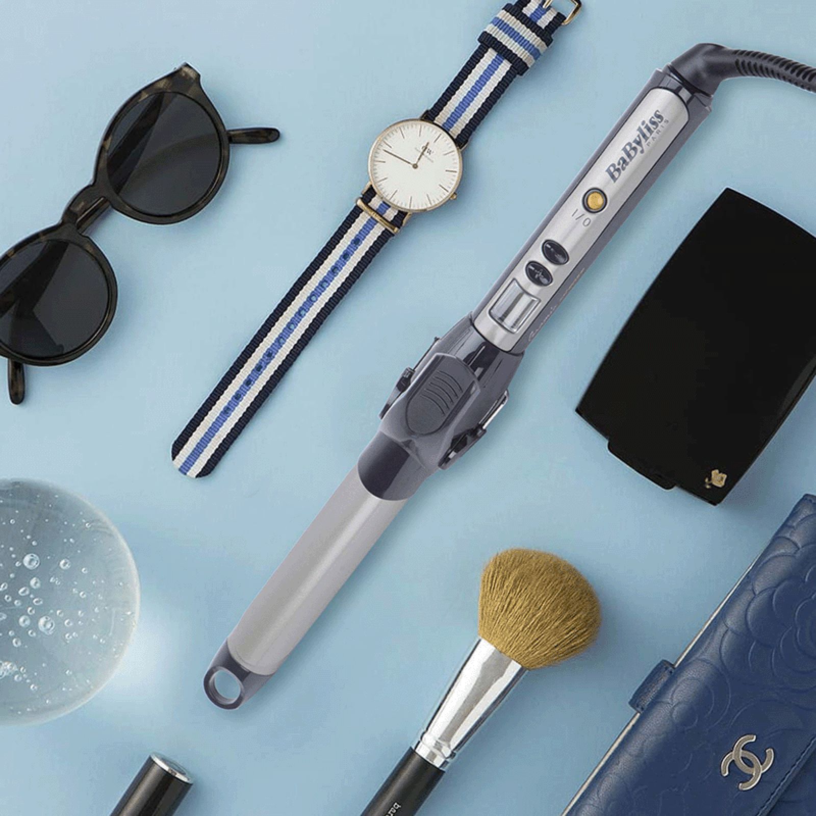 BaByliss Hair Curler with I-Temperature Technology (Ceramic Plates, Black)_7