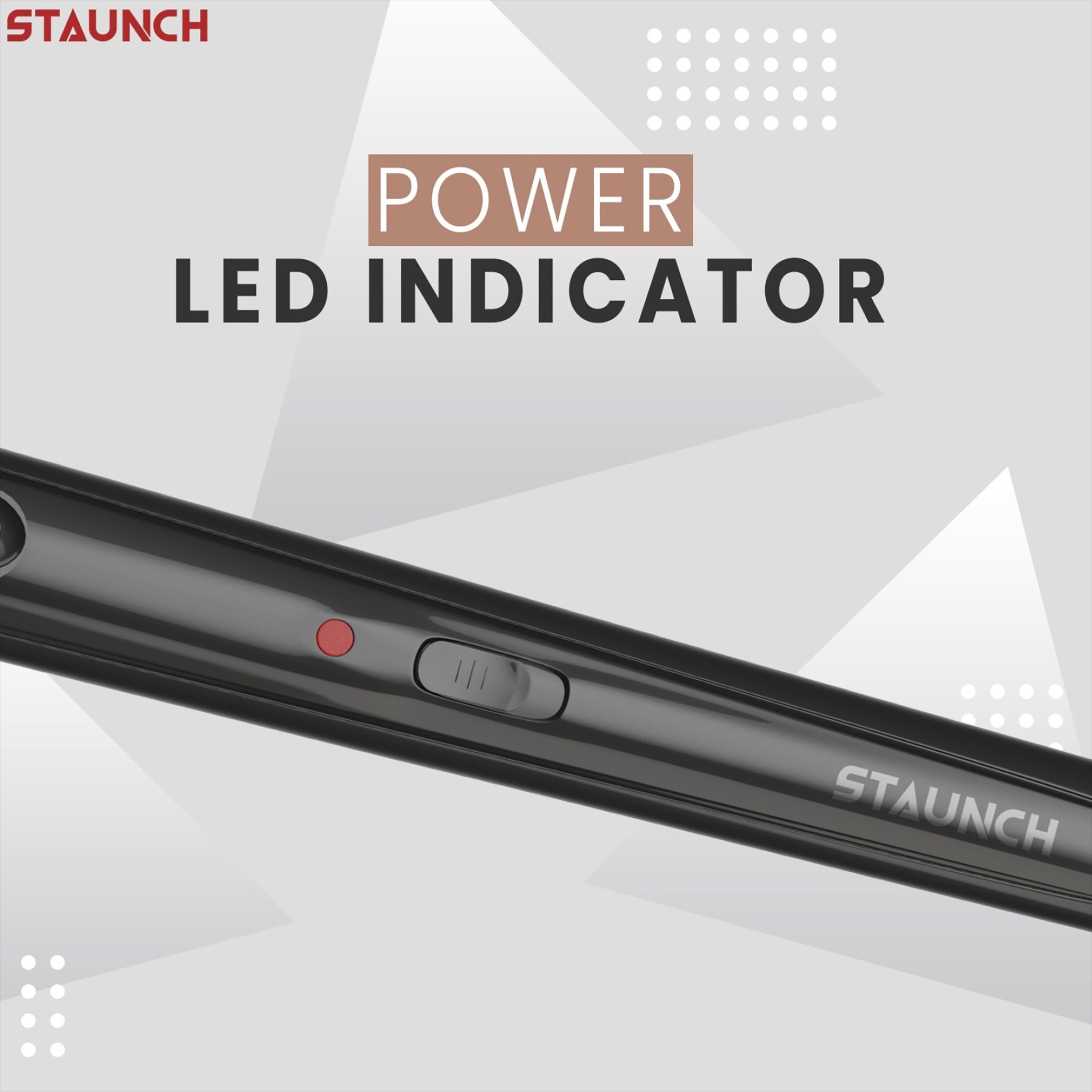 STAUNCH SHC1011 Hair Curler with Ceramic Coating (Purple)_6