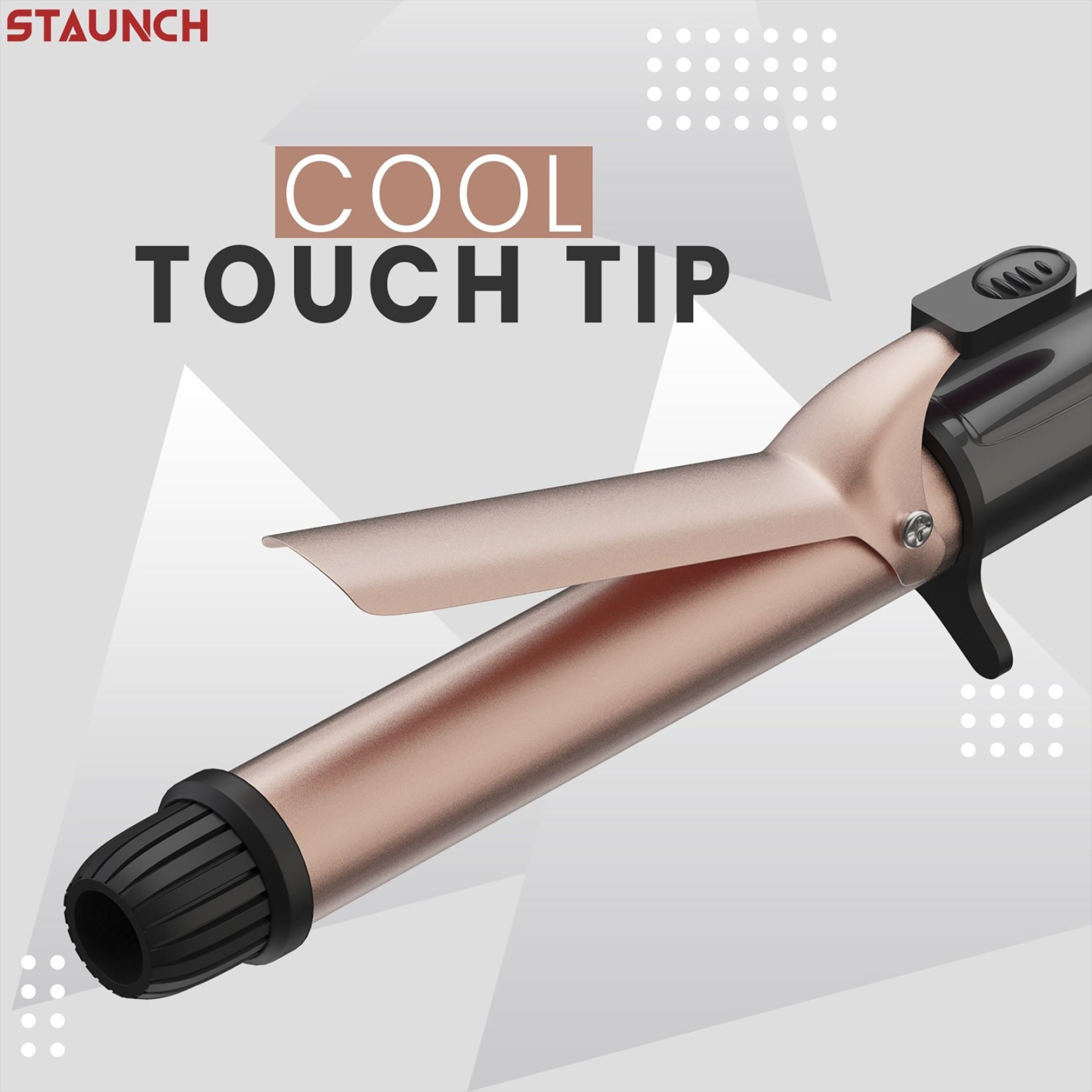 STAUNCH SHC1011 Hair Curler with Ceramic Coating (Purple)_9