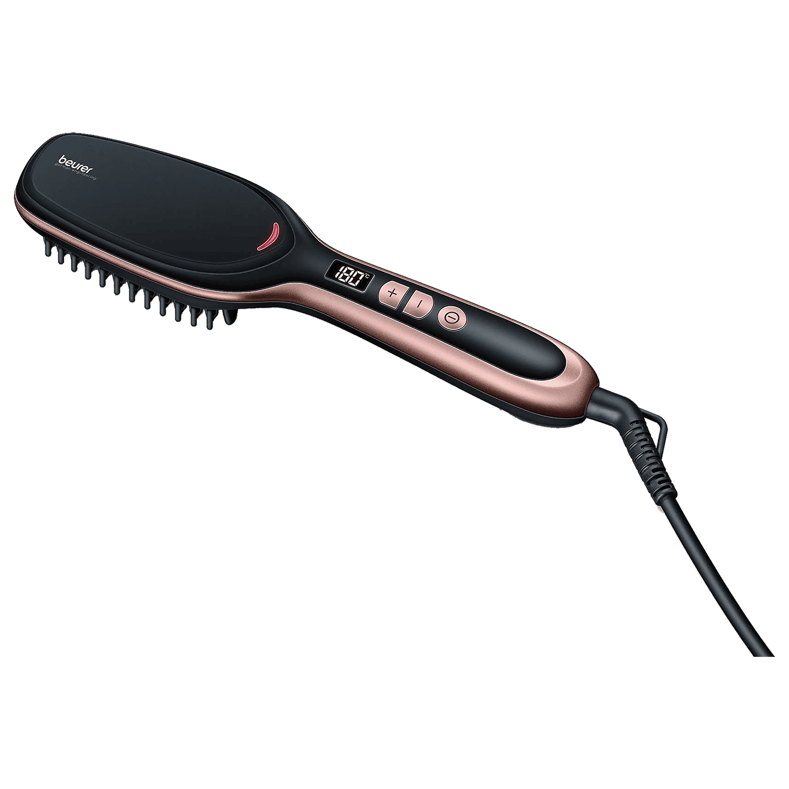 beurer Style Pro with Cord Straightening Brush (Ceramic Coating, HS60, Black)_4
