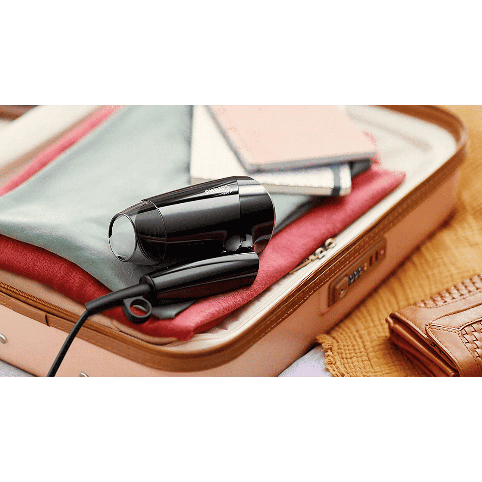 PHILIPS EssentialCare Hair Dryer with 3 Heat Settings & Cool Air Function (Thermo Protect Technology, Black)_14