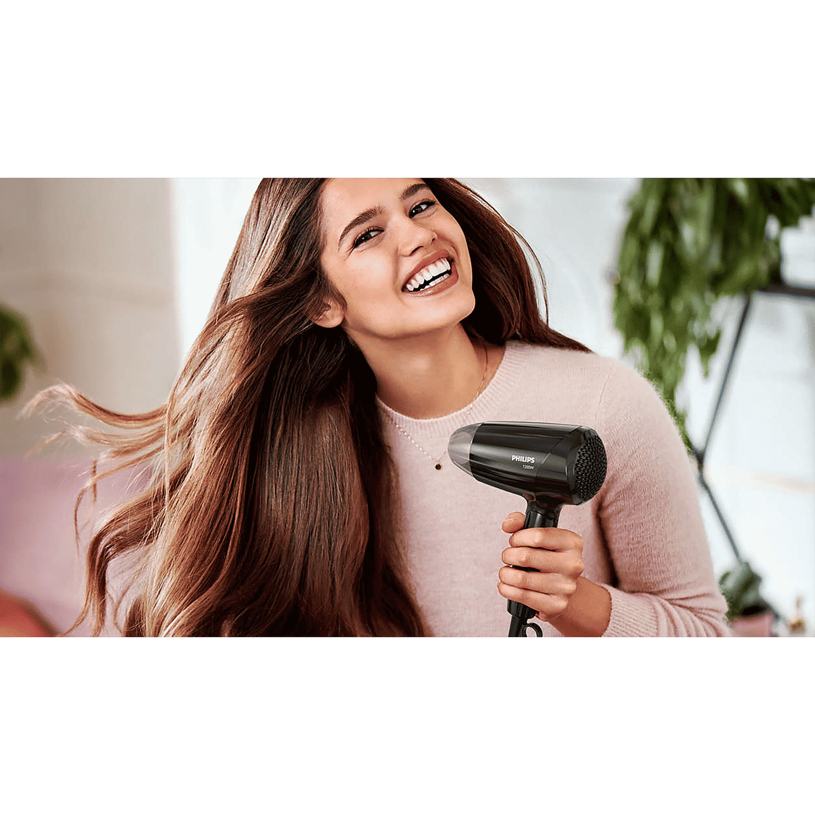 PHILIPS EssentialCare Hair Dryer with 3 Heat Settings & Cool Air Function (Thermo Protect Technology, Black)_7