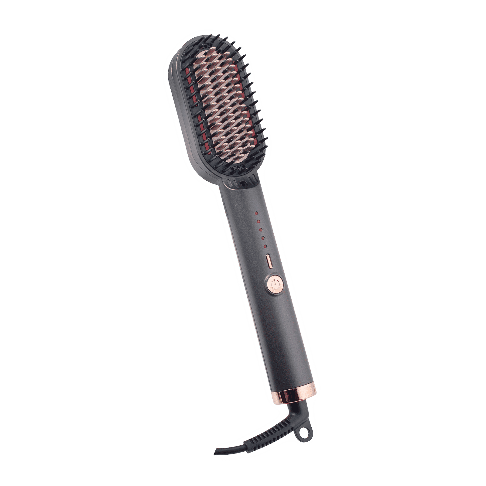 Croma Hair Straightening Brush with Ionic Care Function (Sky Grey)_3