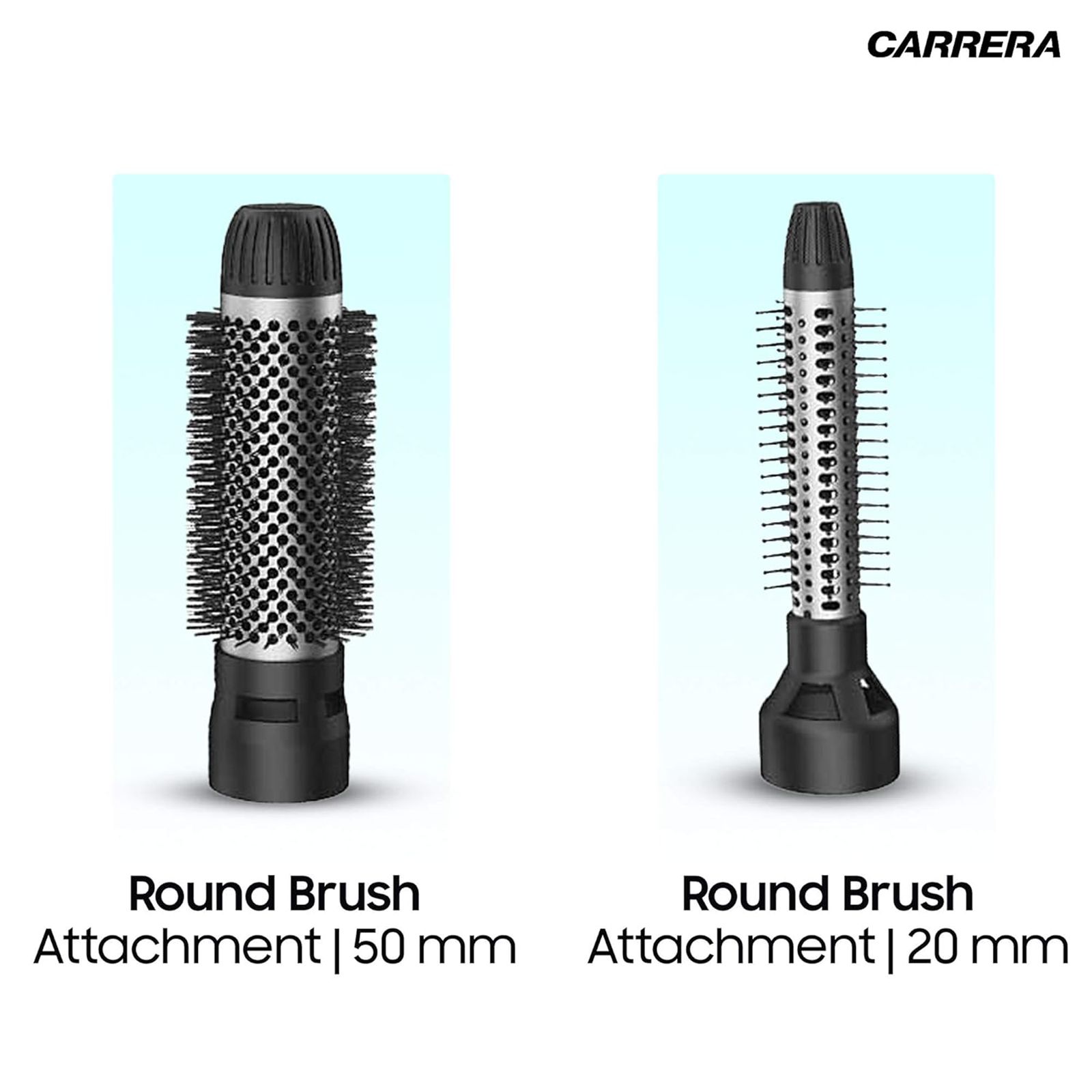 CARRERA Professional 2-in-1 Hair Styler with Ionic Technology (Even Heat Distribution, Graphite Grey & Titanium)_15