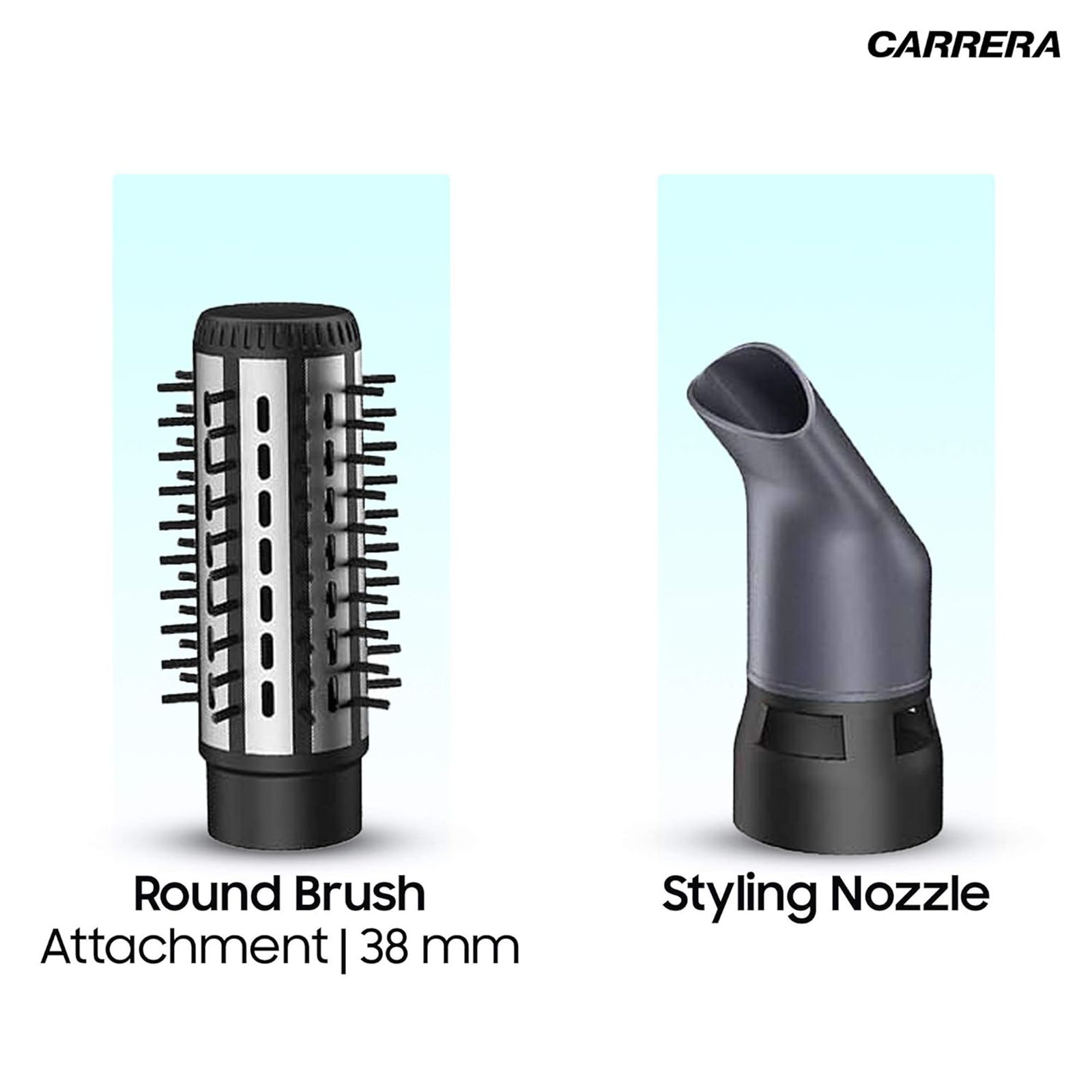 CARRERA Professional 2-in-1 Hair Styler with Ionic Technology (Even Heat Distribution, Graphite Grey & Titanium)_16