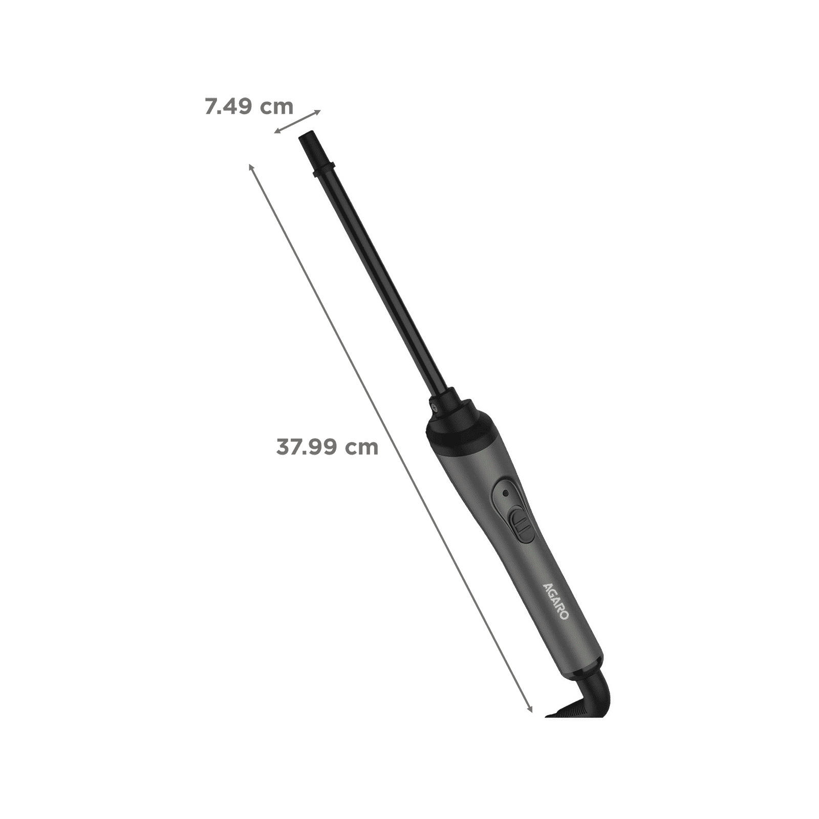 AGARO HC8001 Hair Styler with Ceramic Coated Plates (Cool Touch Tip, Black)_2