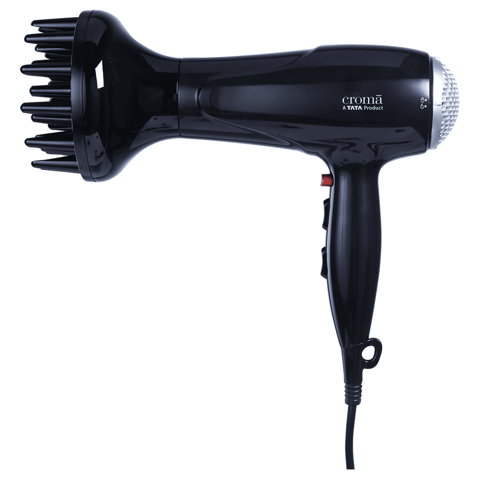 Croma Hair Dryer with 3 Heat Setting and Cool Shot Function (Overload function, Black)_7