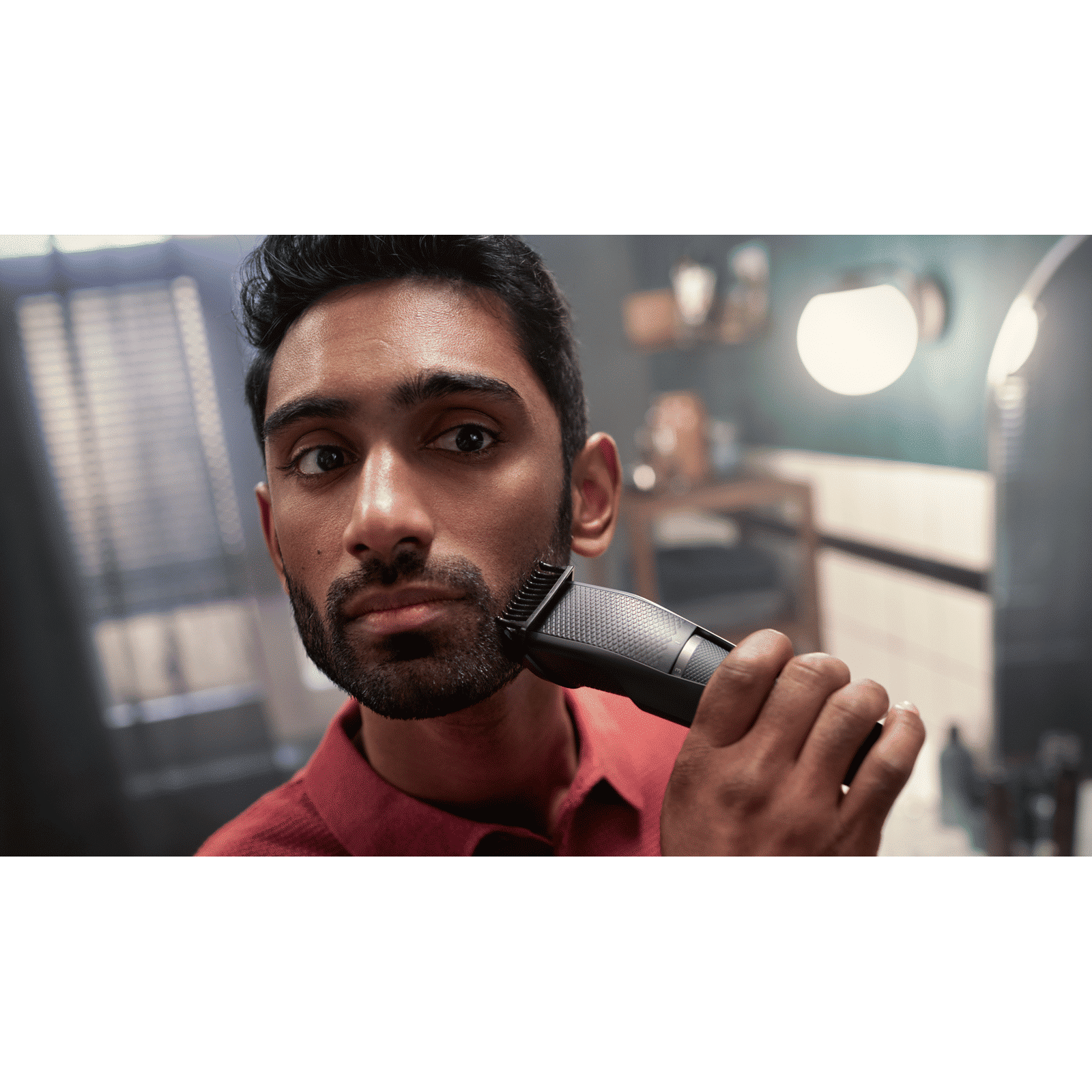 PHILIPS BT3302/15 Rechargeable Cordless Dry Trimmer for Beard and Body with 10 Length Settings for Men (60mins Runtime, Stainless Steel Blade, Black and Grey)_7