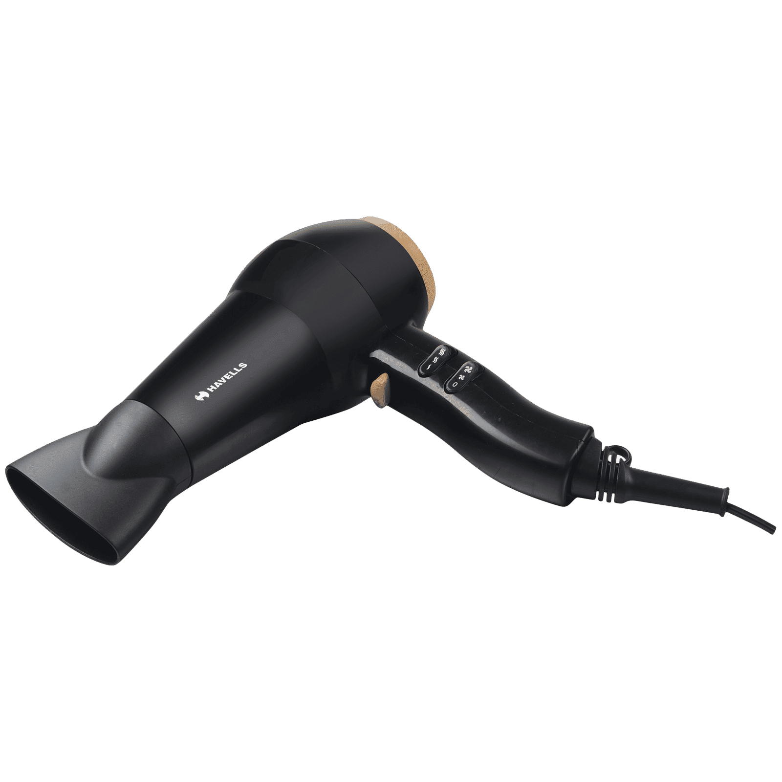 HAVELLS Hair Dryer with 2 Heat Settings & Cool Shot (Light Weight, HD3276, Black)_4