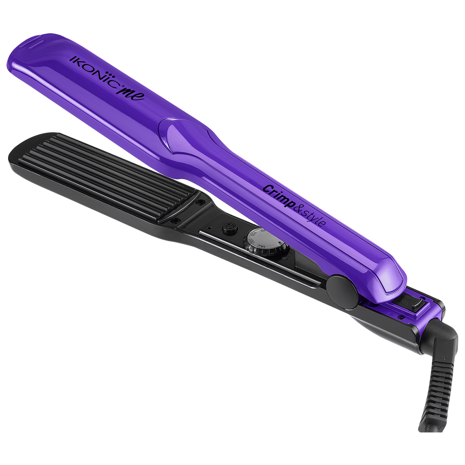 Ikonic Style Hair Crimper with Nano Titanium Technology (Titanium Plates, Purple)_4