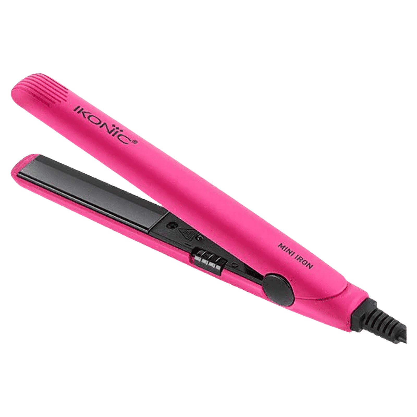 Ikonic Mini Hair Straightener with Ionic Technology (Ceramic Plates, Pink)_4