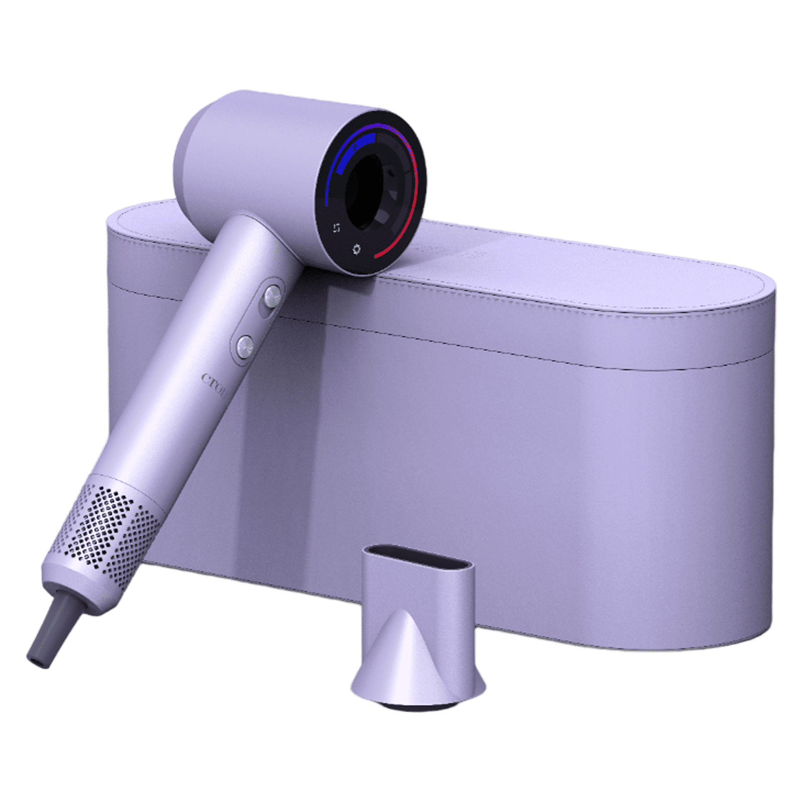 Croma Hair Dryer with 3 Heat Settings & Cool Blow (BLDC Motor, Light Violet)_1