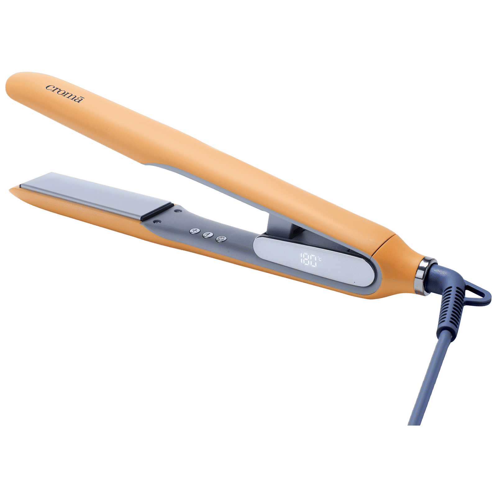 Croma Hair Straightener with Ionic Function (Ceramic Coated Plates, Yellow)_3