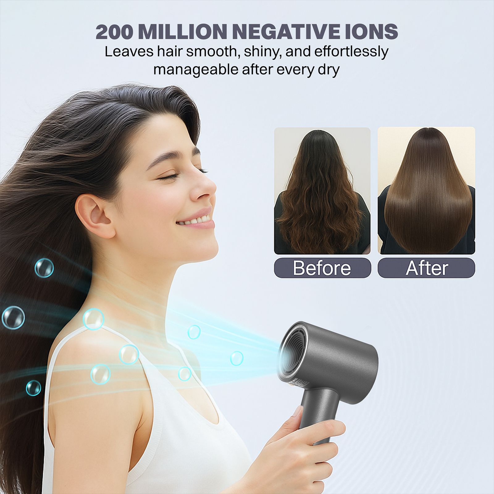 Croma Hair Dryer with 5 Heat Settings (BLDC Motor, Grey)_12