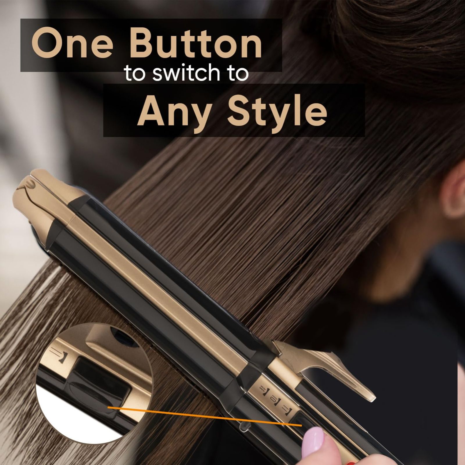 VEGA VHSCC-01 3-in-1 Hair Styler with Ceramic Coating Technology (Power Indicator, Black and Gold)_5