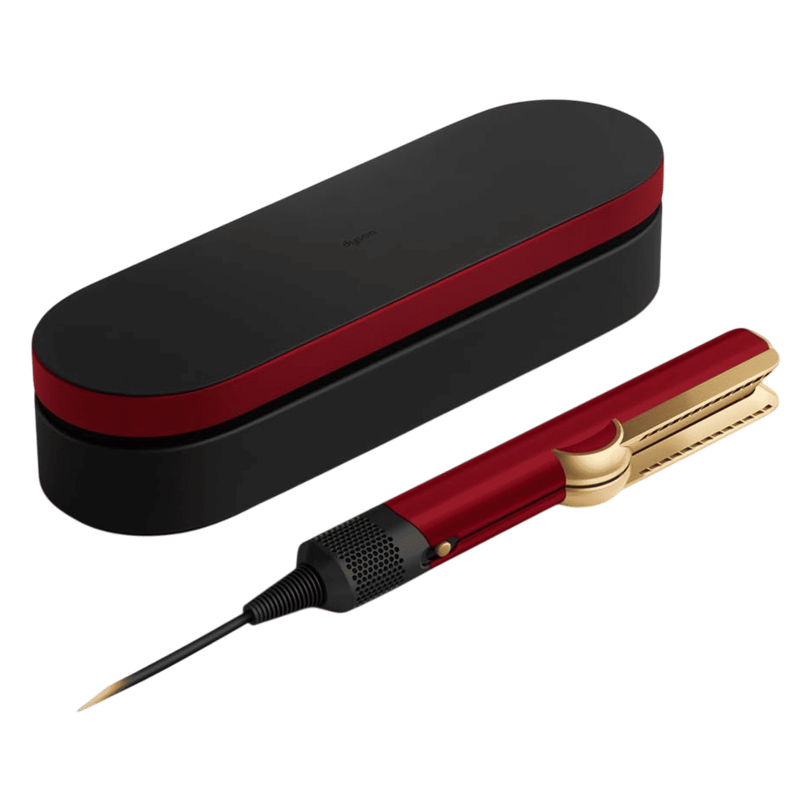 dyson Airstrait Hair Straightener with Wet & Dry Modes (Red Velvet and Gold)_4