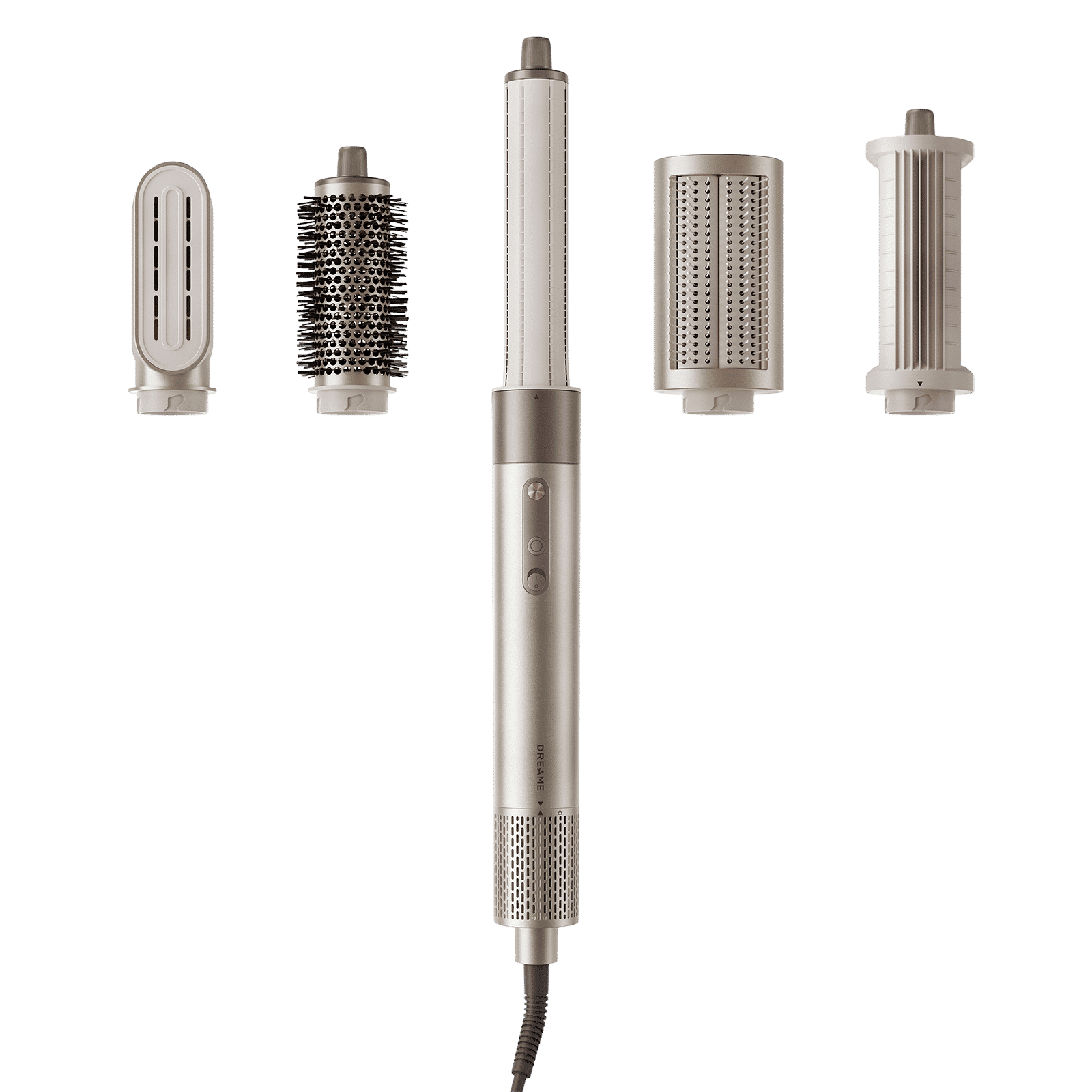 DREAME Airstyle 5-in-1 Hair Styler with Automated Wrapping and Advanced Technology (Flexible Setting, Gold)_1