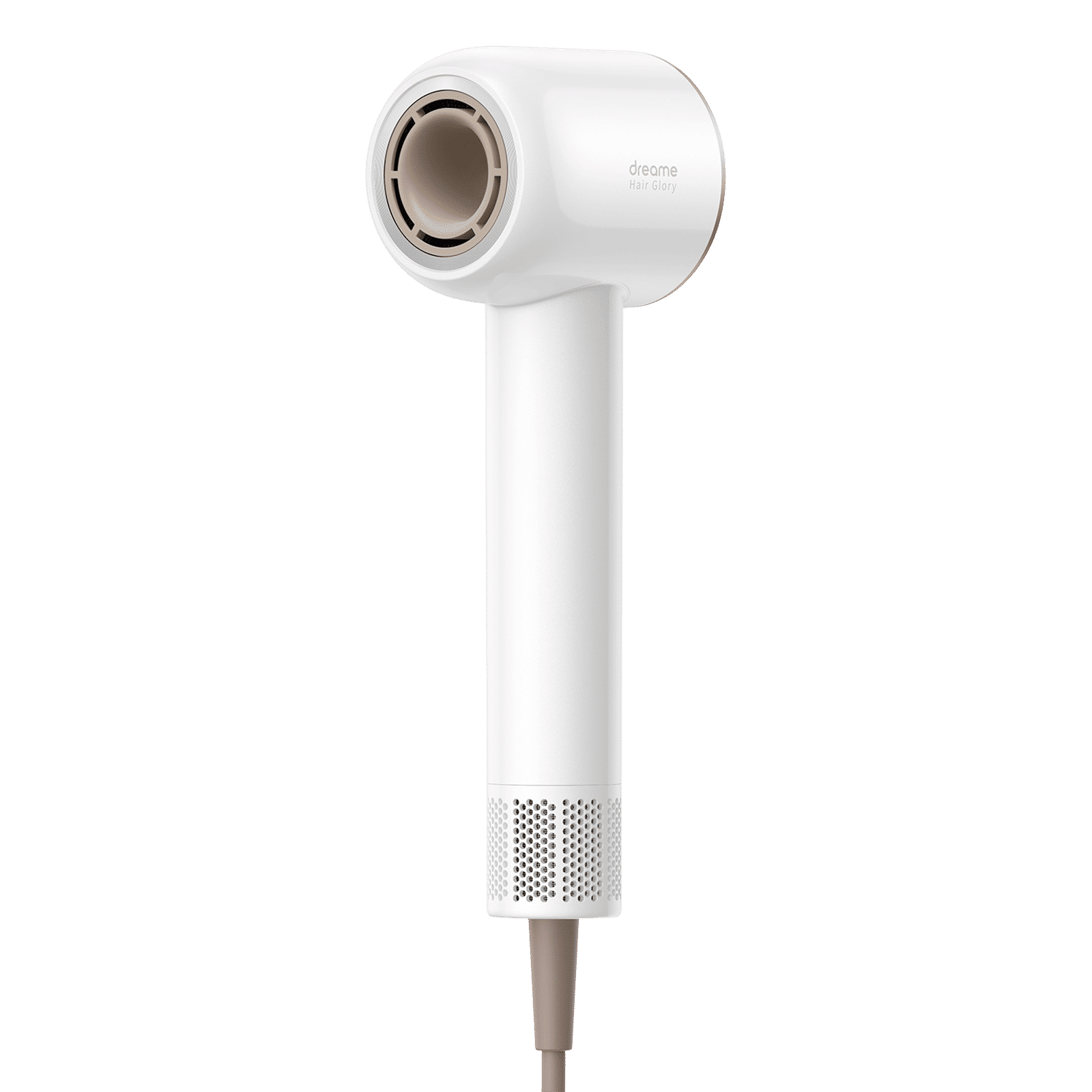 DREAME Glory Hair Dryer with 4 Heat Settings & Cool Blow (Advanced Negative Ion Technology, White & Rose)_1